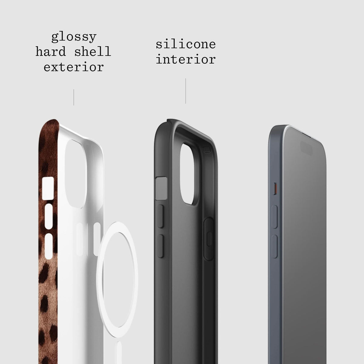cheetah tough iPhone case - In Print We Trust