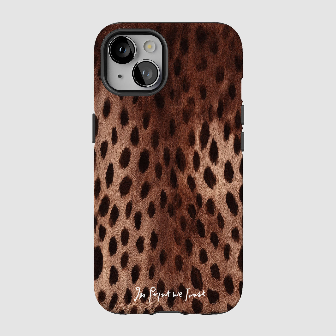 cheetah tough iPhone case - In Print We Trust
