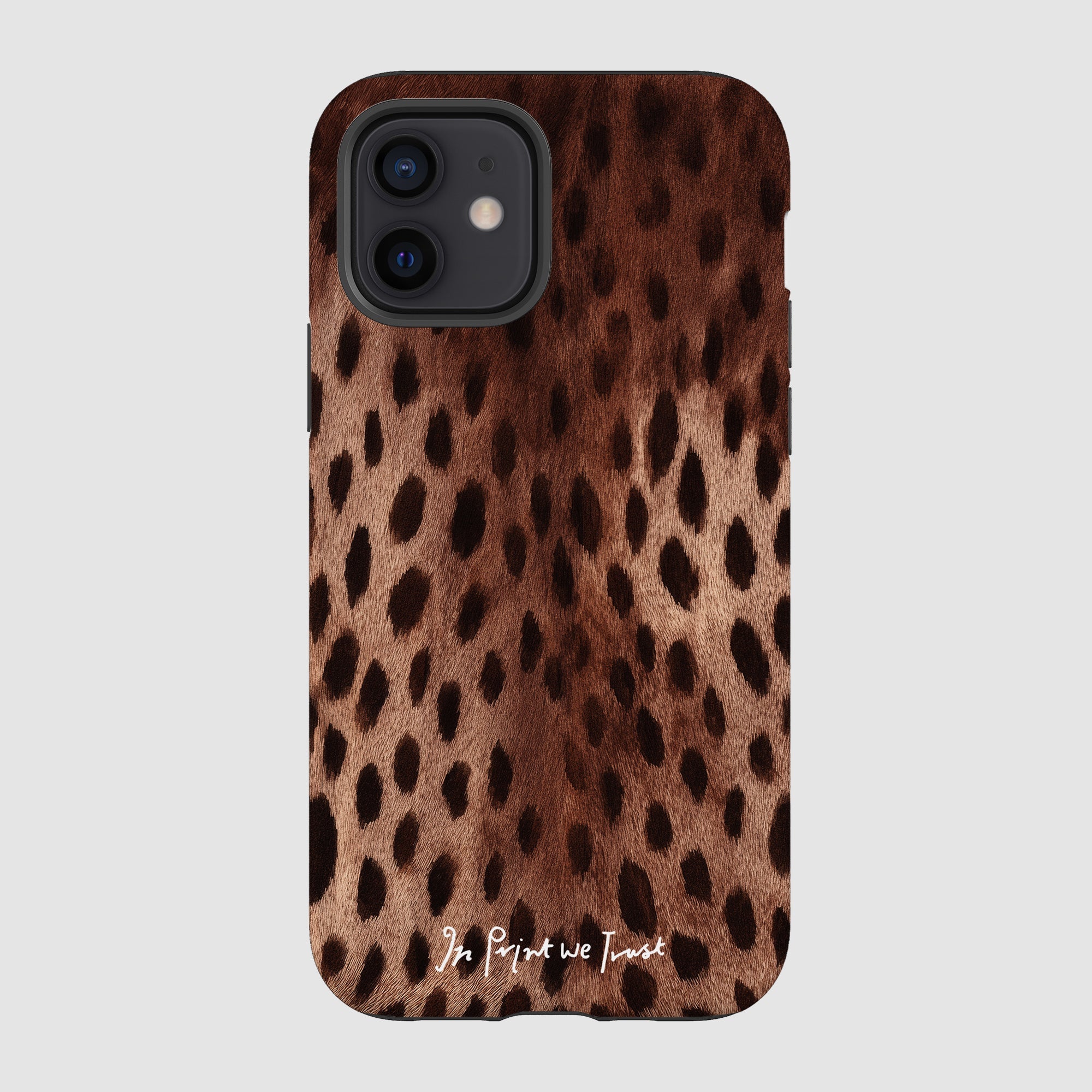 cheetah tough iPhone case - In Print We Trust