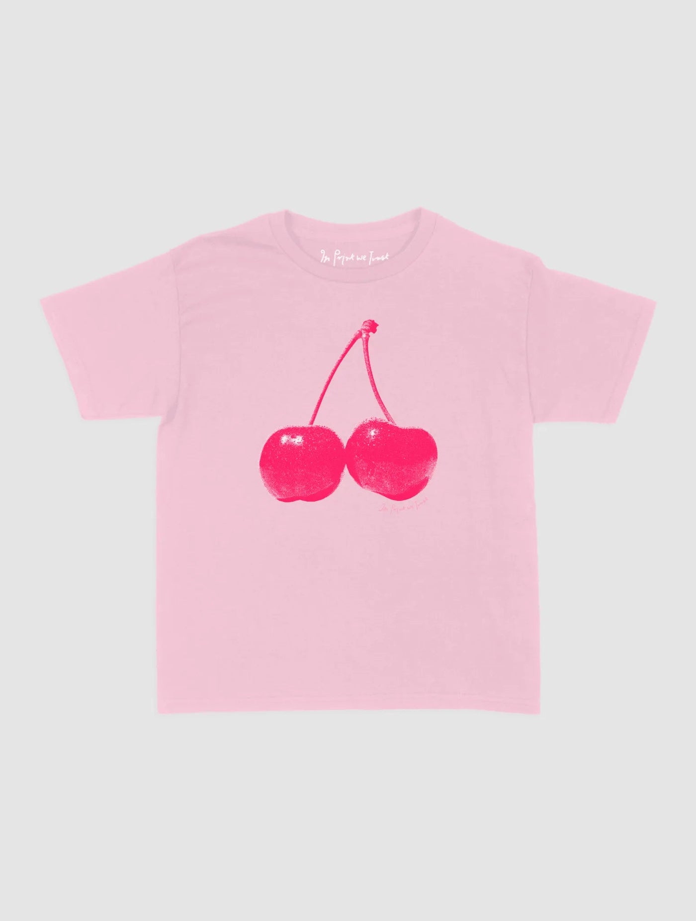 cherry baby tee - In Print We Trust