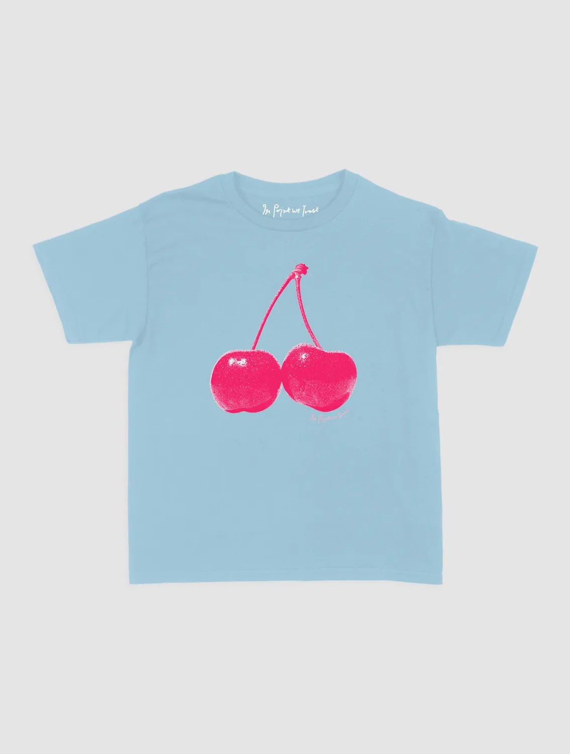 cherry baby tee - In Print We Trust