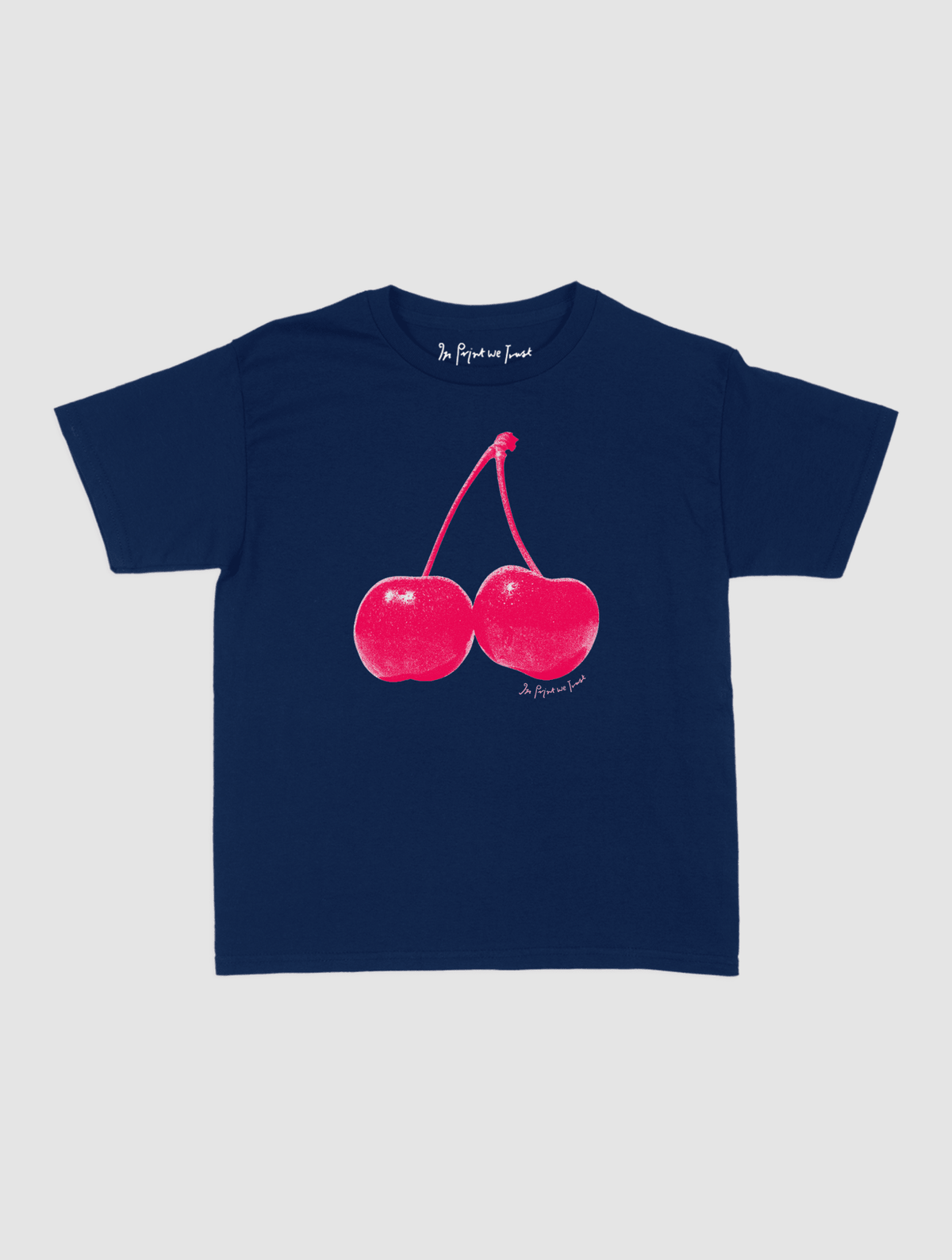 cherry baby tee - In Print We Trust