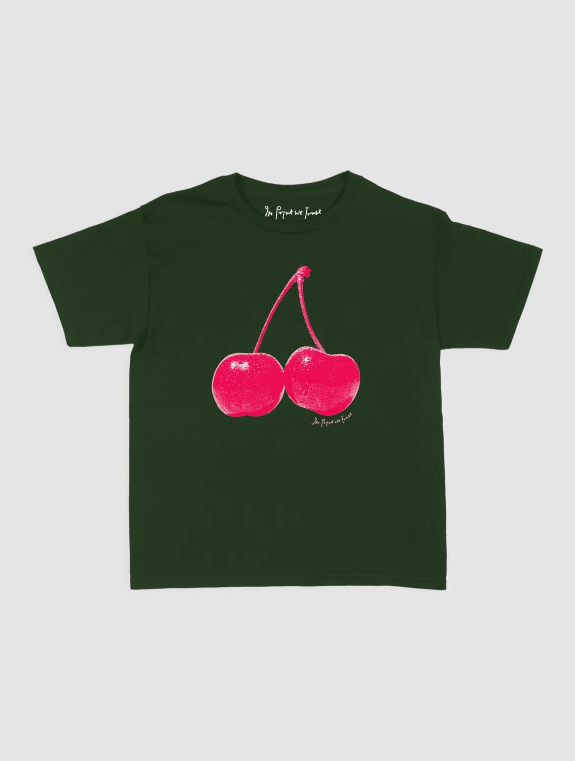 cherry baby tee - In Print We Trust