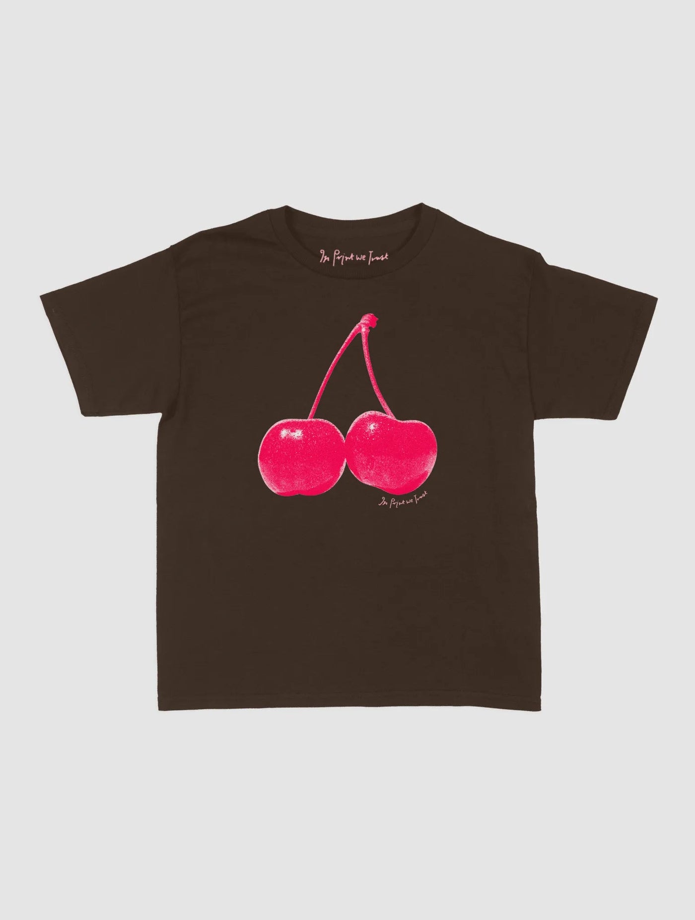 cherry baby tee - In Print We Trust