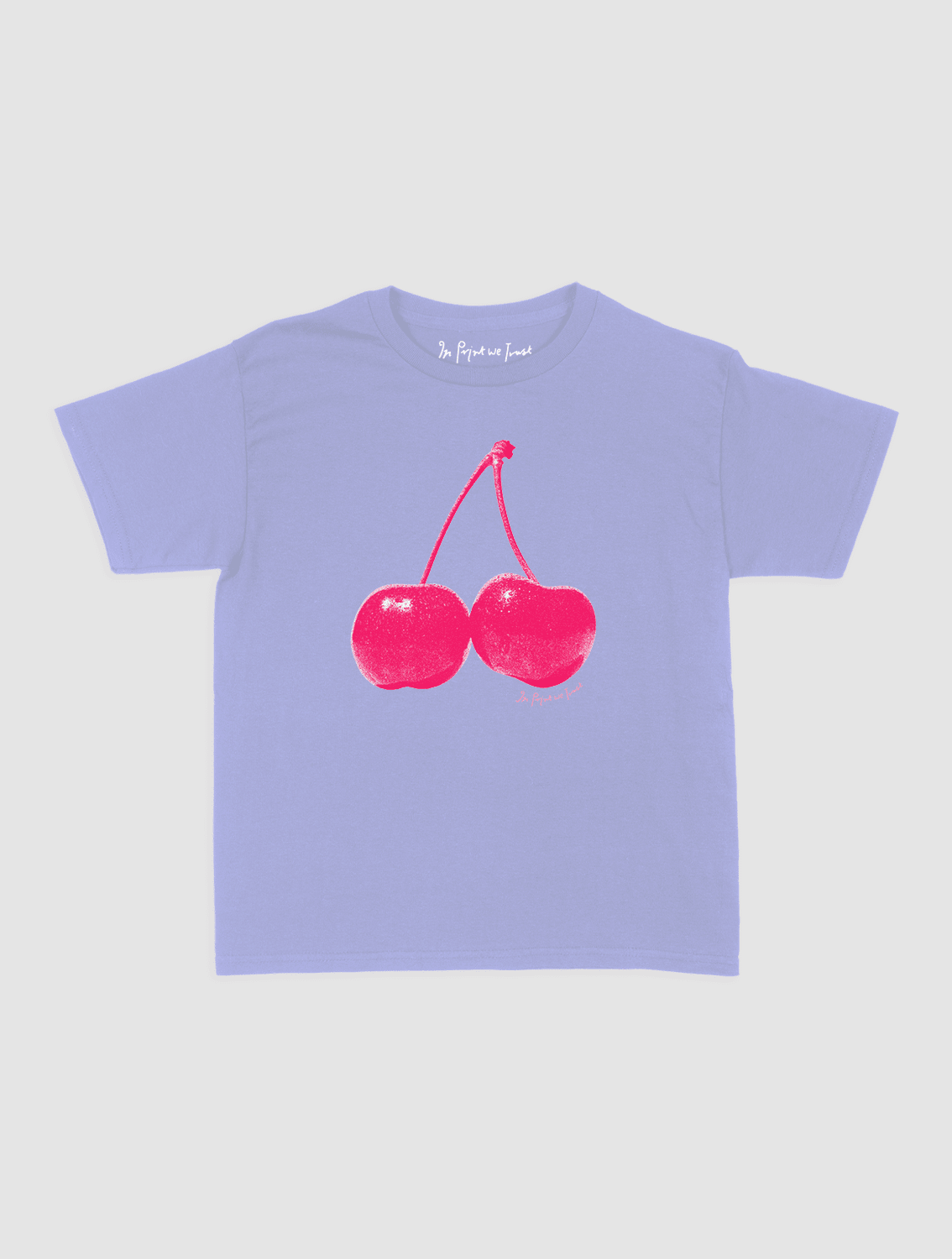 cherry baby tee - In Print We Trust
