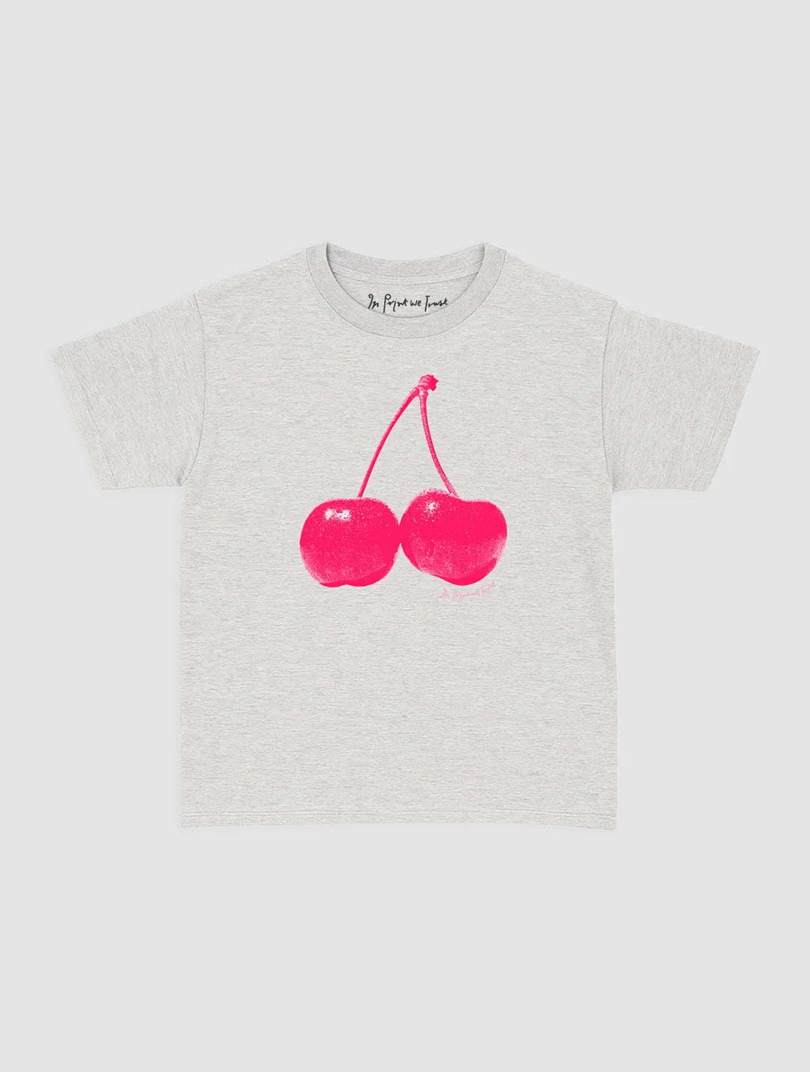 cherry baby tee - In Print We Trust