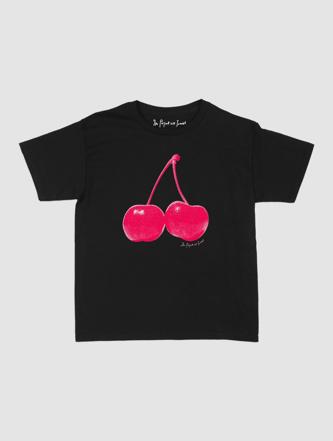 cherry baby tee - In Print We Trust