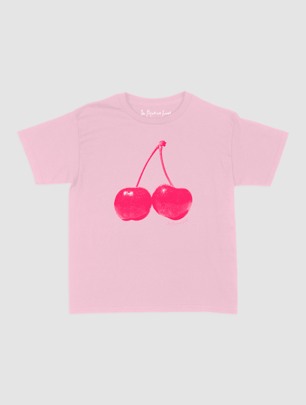 cherry baby tee - In Print We Trust