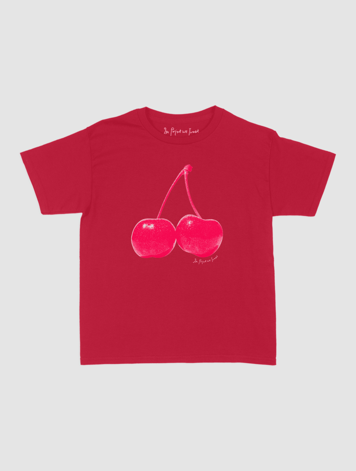 cherry baby tee - In Print We Trust