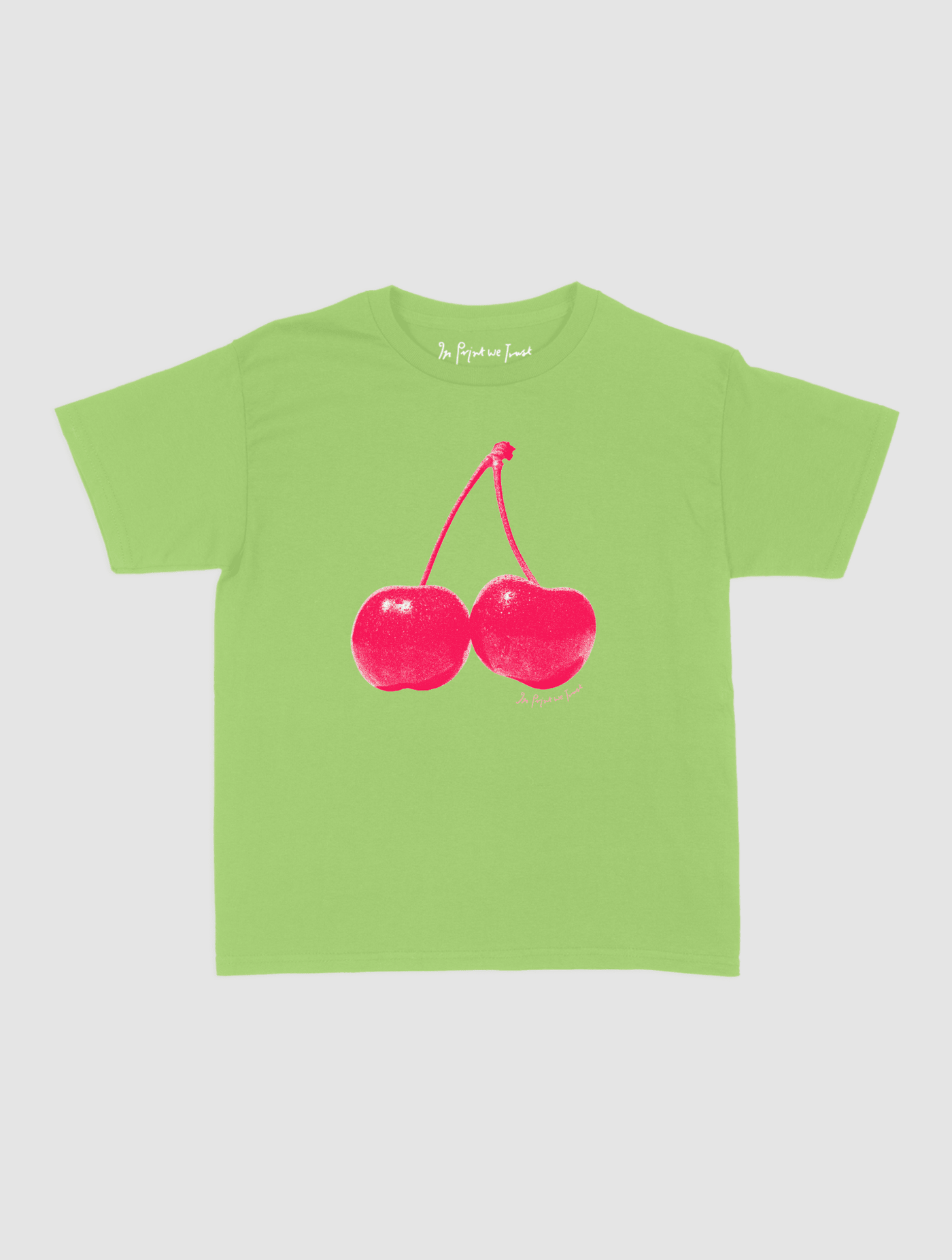 cherry baby tee - In Print We Trust