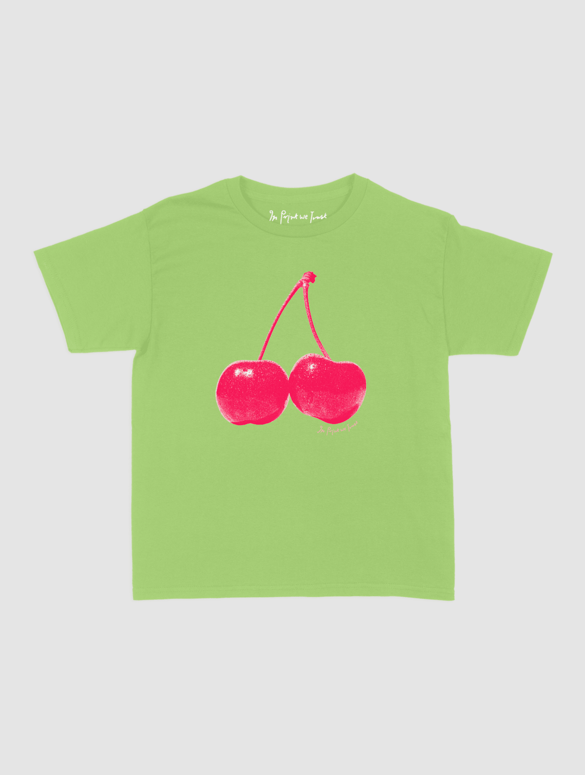 cherry baby tee - In Print We Trust