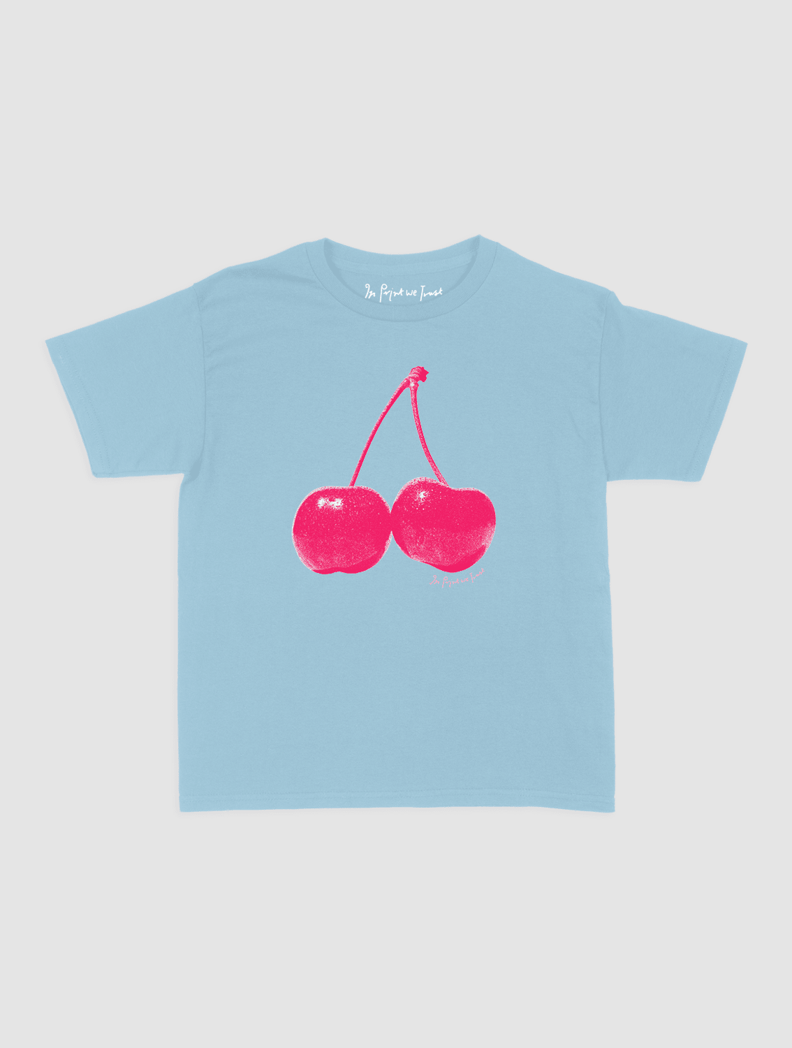 cherry baby tee - In Print We Trust
