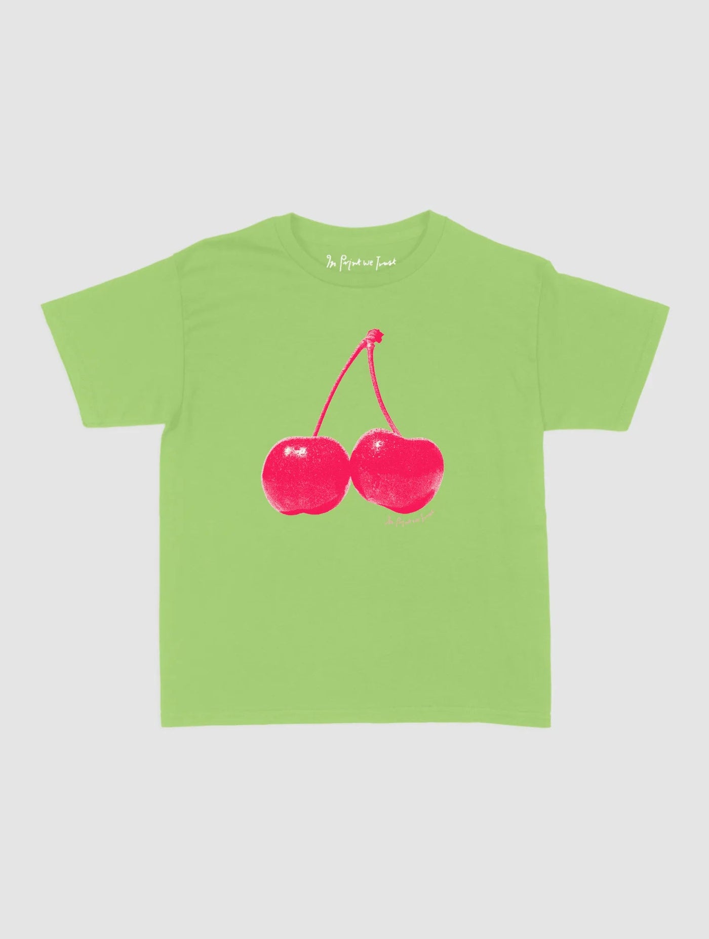 cherry baby tee - In Print We Trust