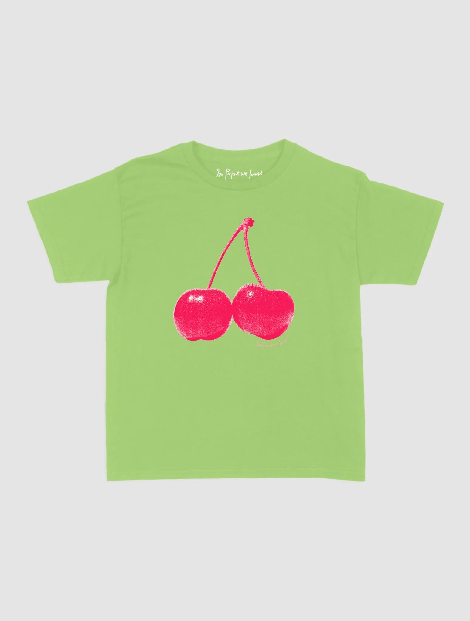 cherry baby tee - In Print We Trust