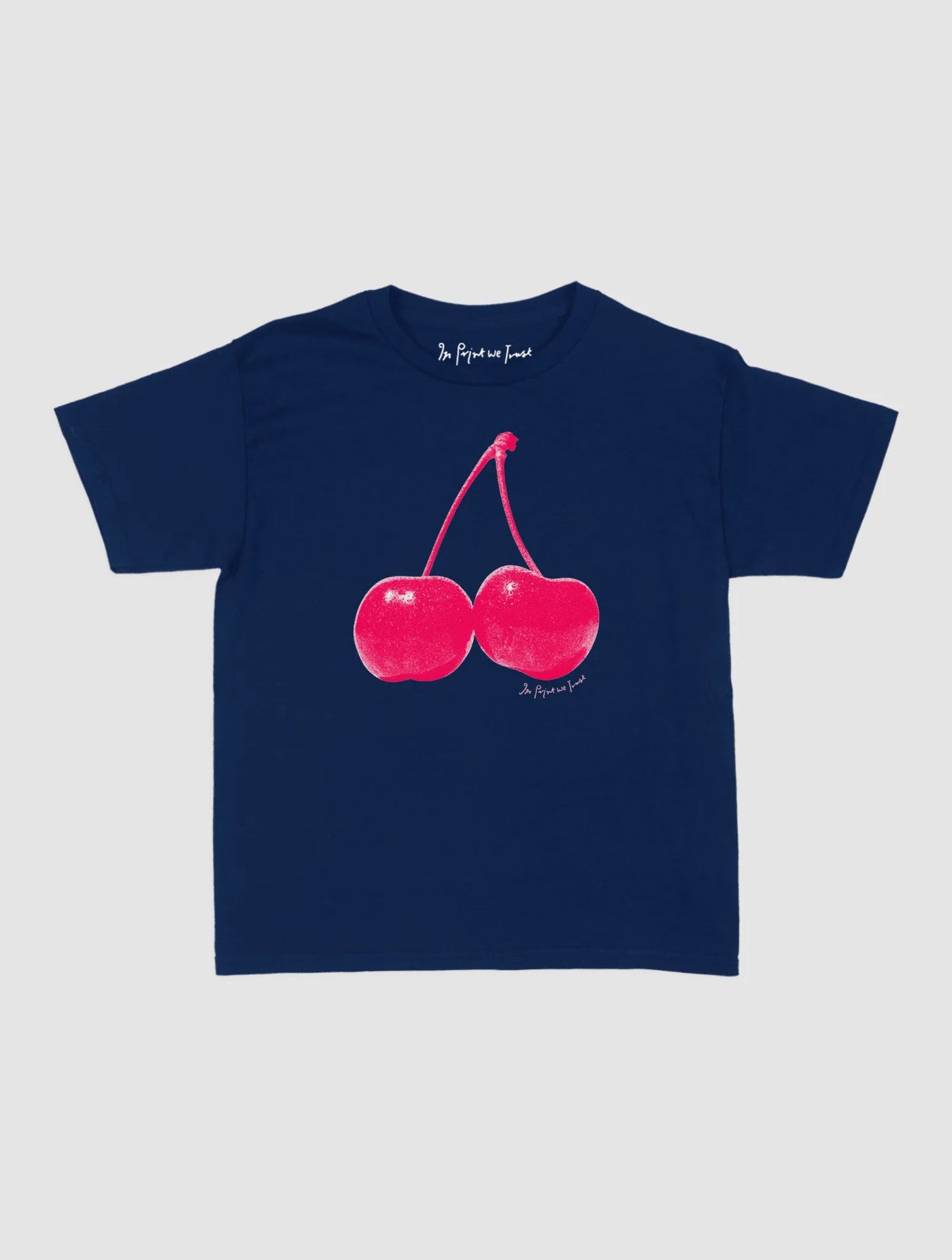 cherry baby tee - In Print We Trust