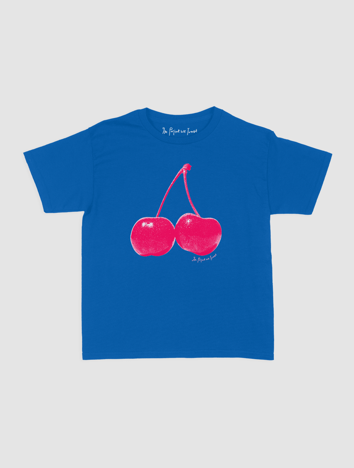 cherry baby tee - In Print We Trust