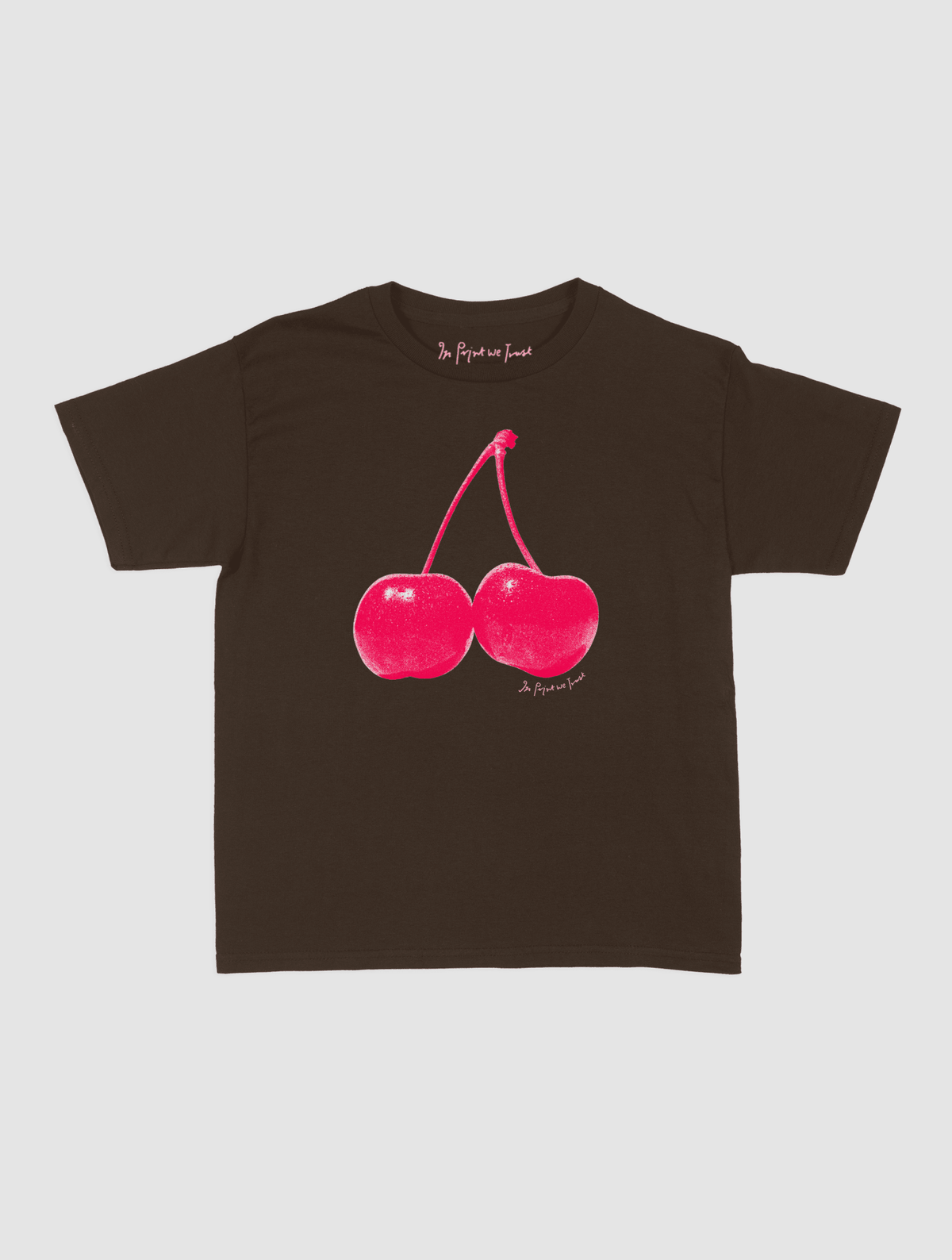 cherry baby tee - In Print We Trust
