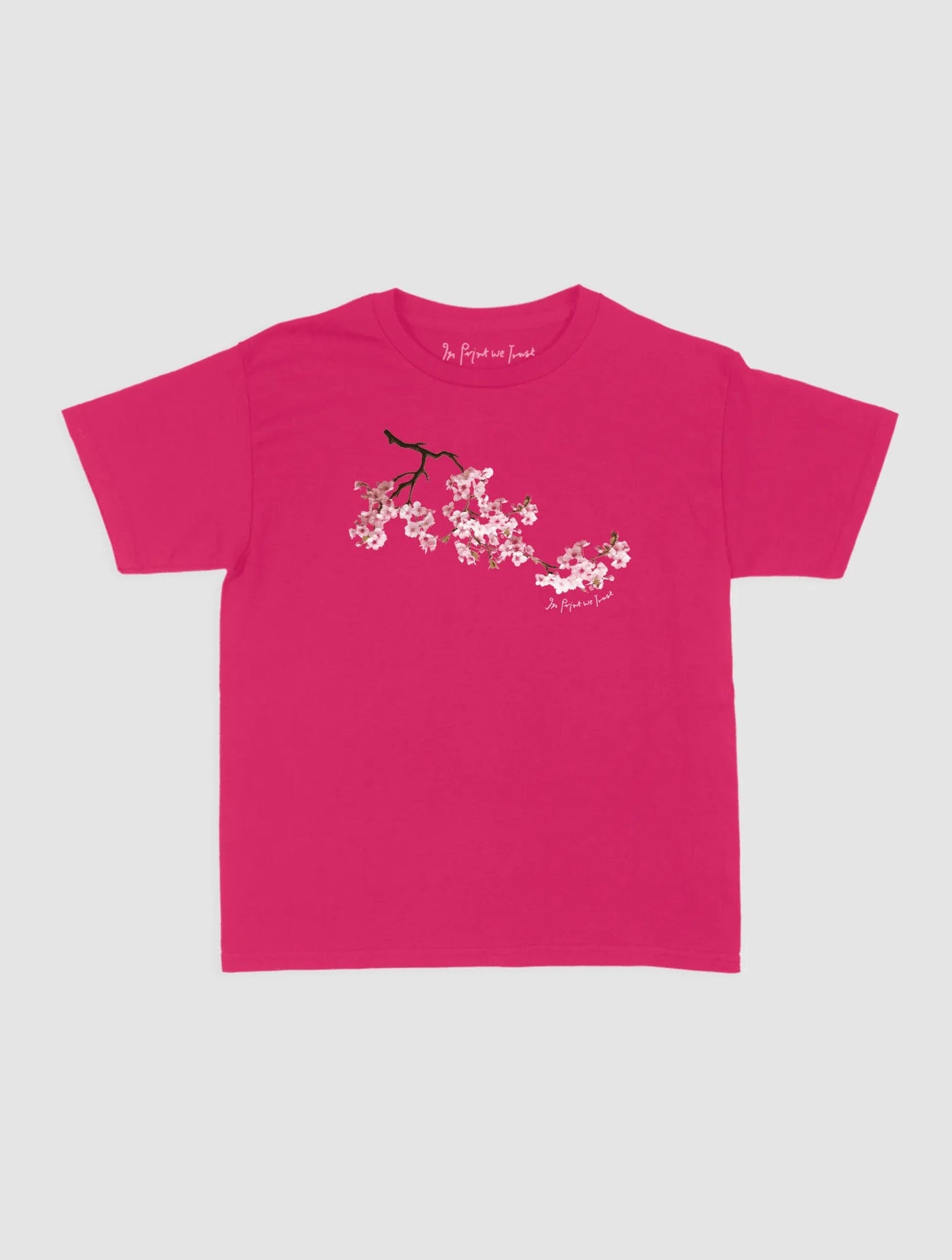 cherry blossom baby tee - In Print We Trust
