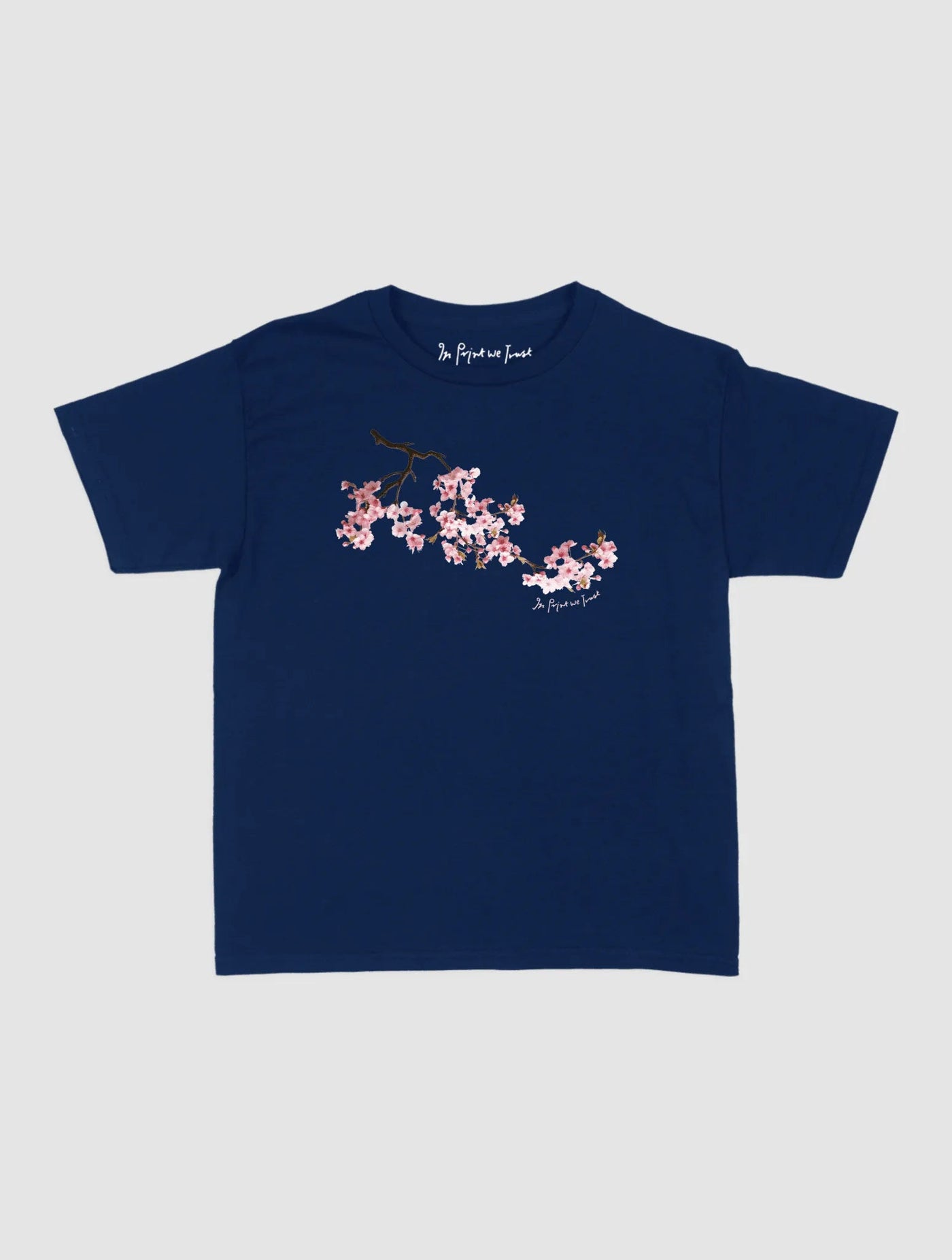 cherry blossom baby tee - In Print We Trust
