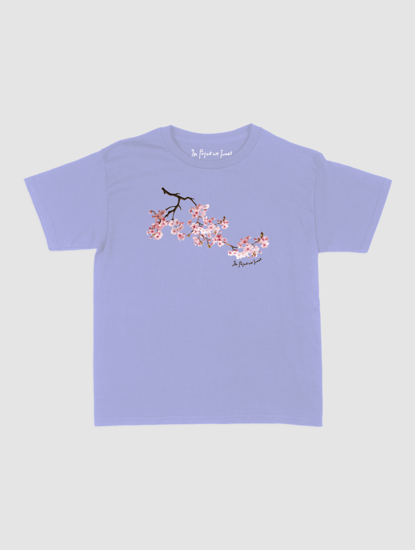 cherry blossom baby tee - In Print We Trust