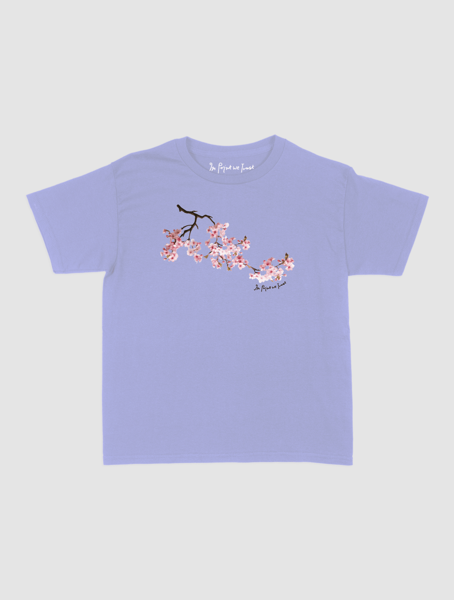cherry blossom baby tee - In Print We Trust