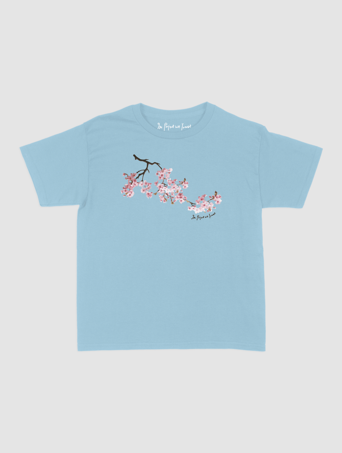 cherry blossom baby tee - In Print We Trust