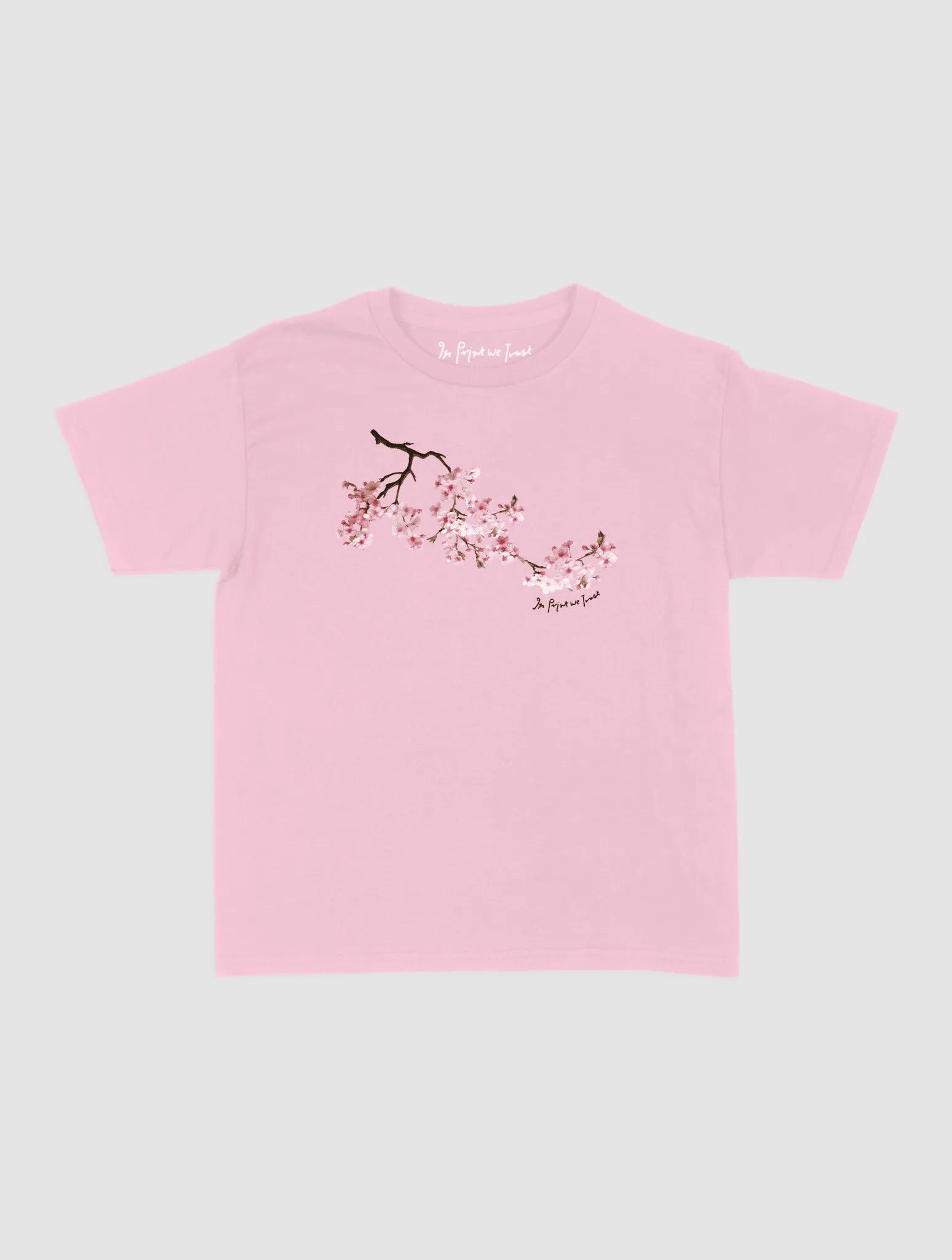 cherry blossom baby tee - In Print We Trust