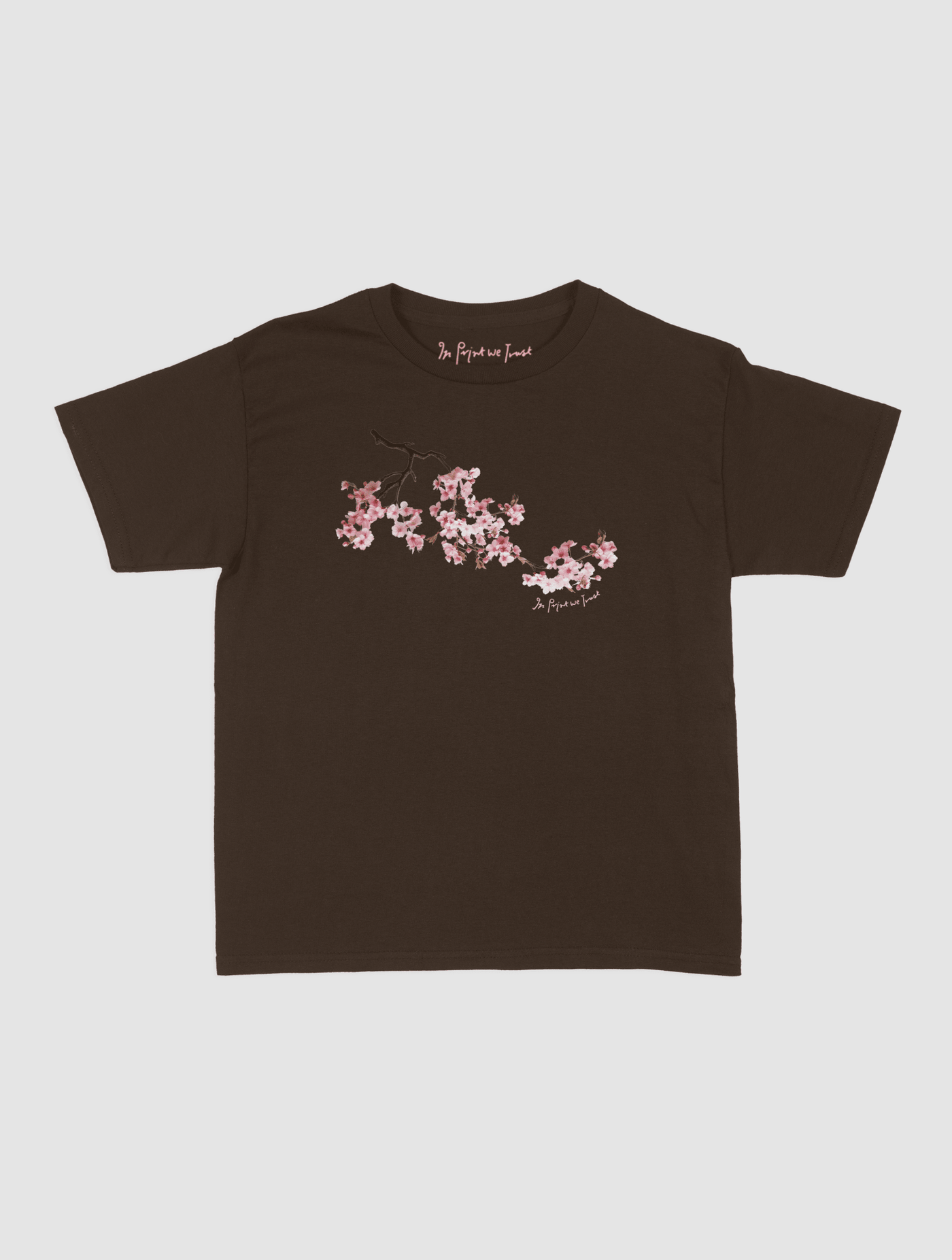 cherry blossom baby tee - In Print We Trust