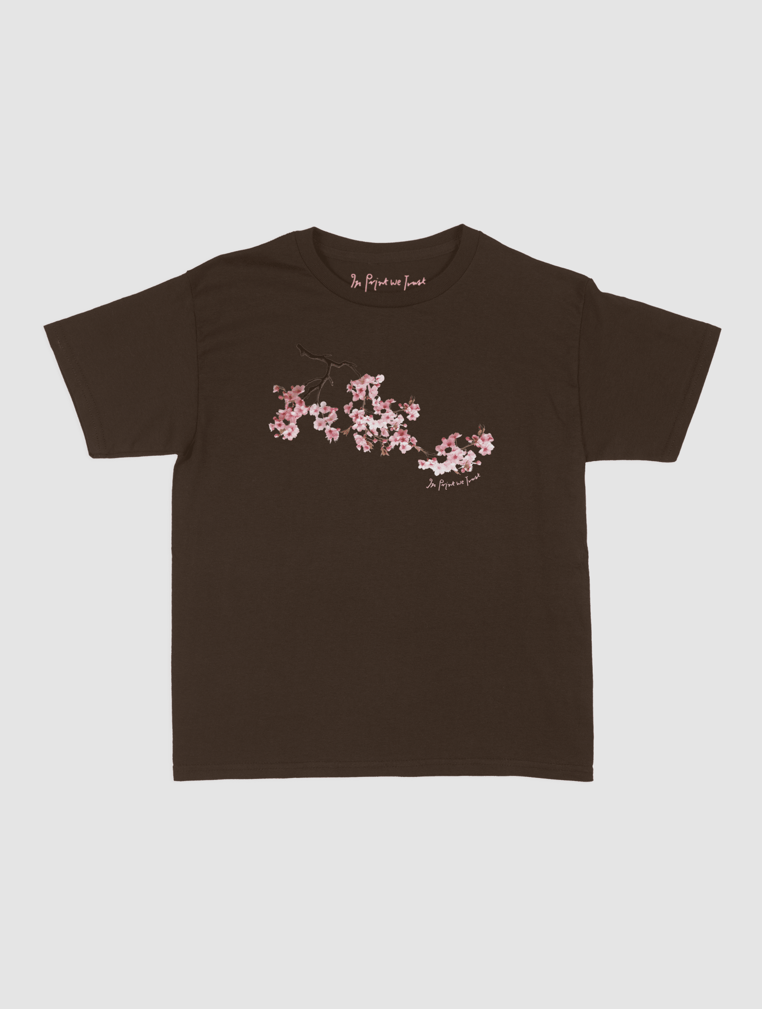 cherry blossom baby tee - In Print We Trust