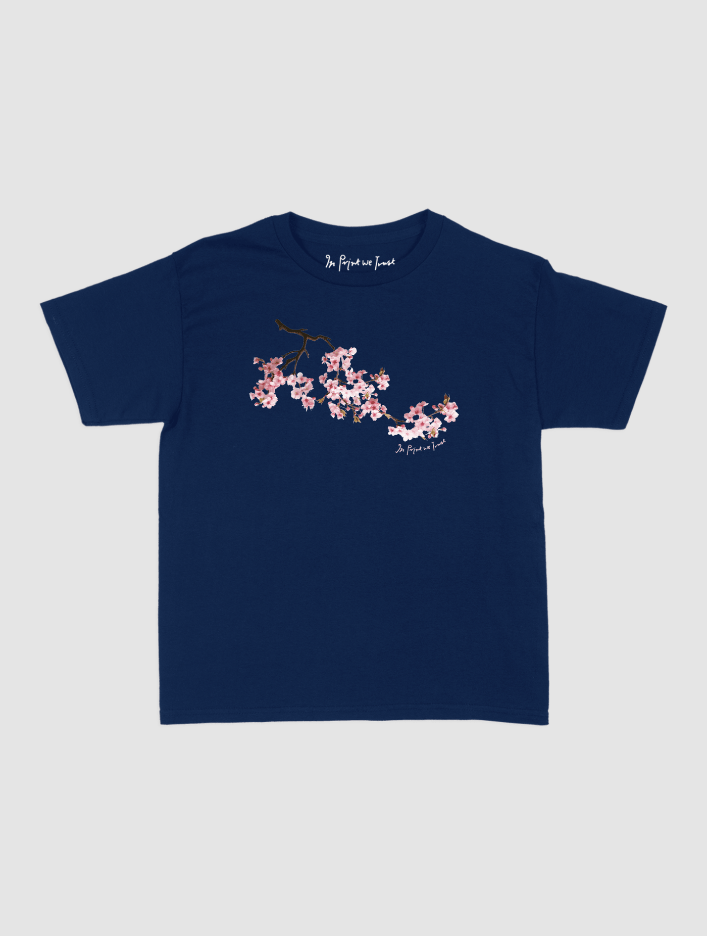 cherry blossom baby tee - In Print We Trust
