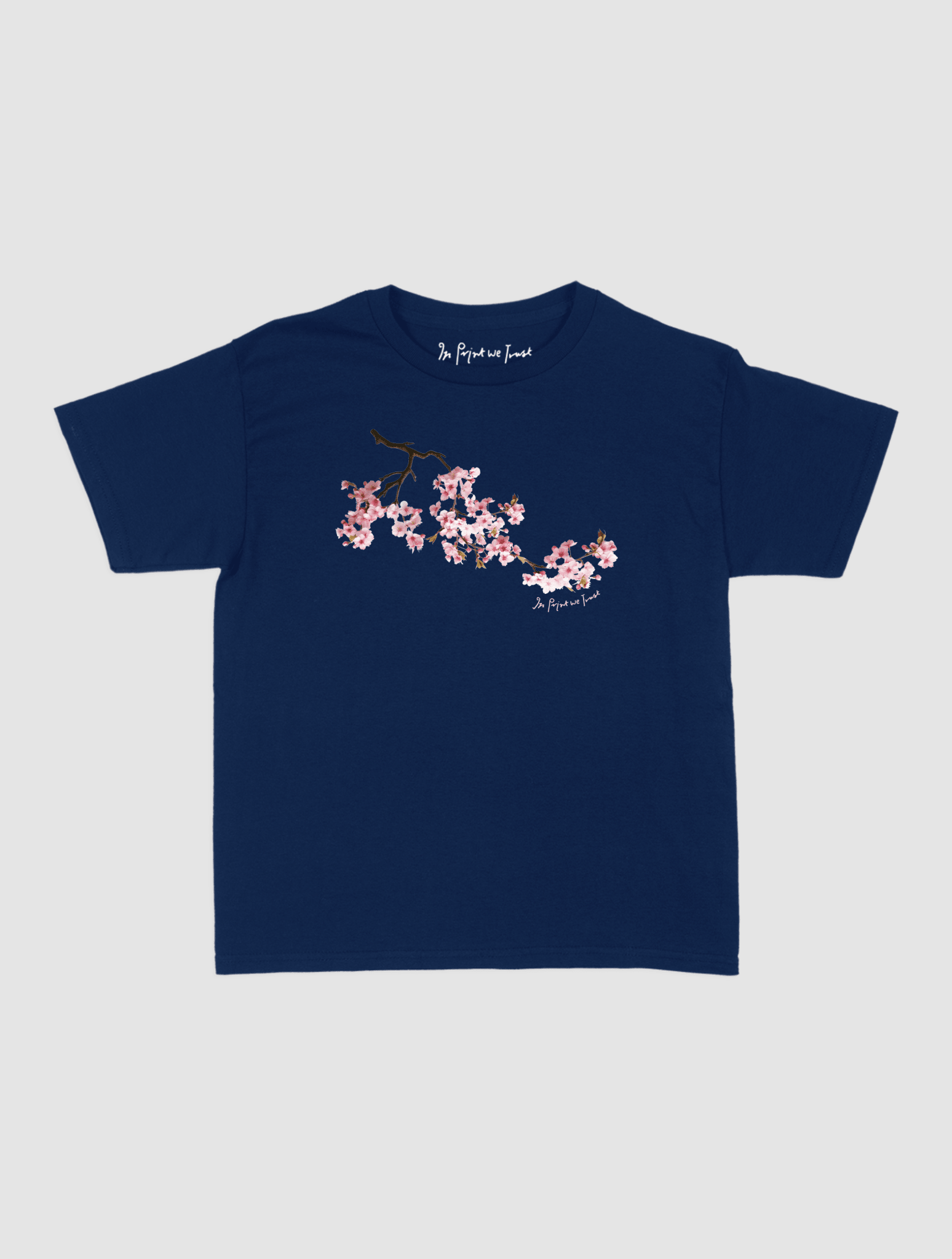 cherry blossom baby tee - In Print We Trust