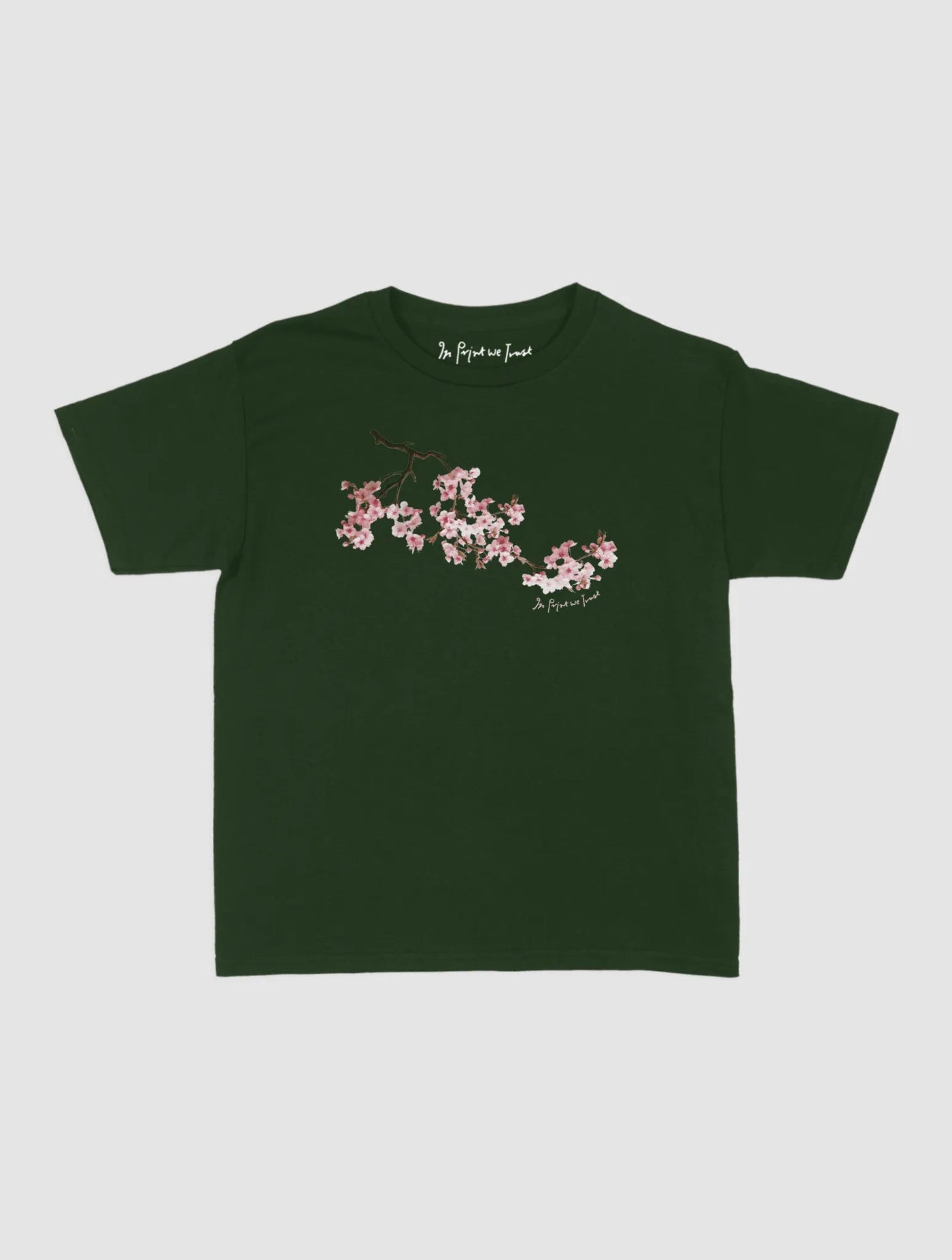 cherry blossom baby tee - In Print We Trust