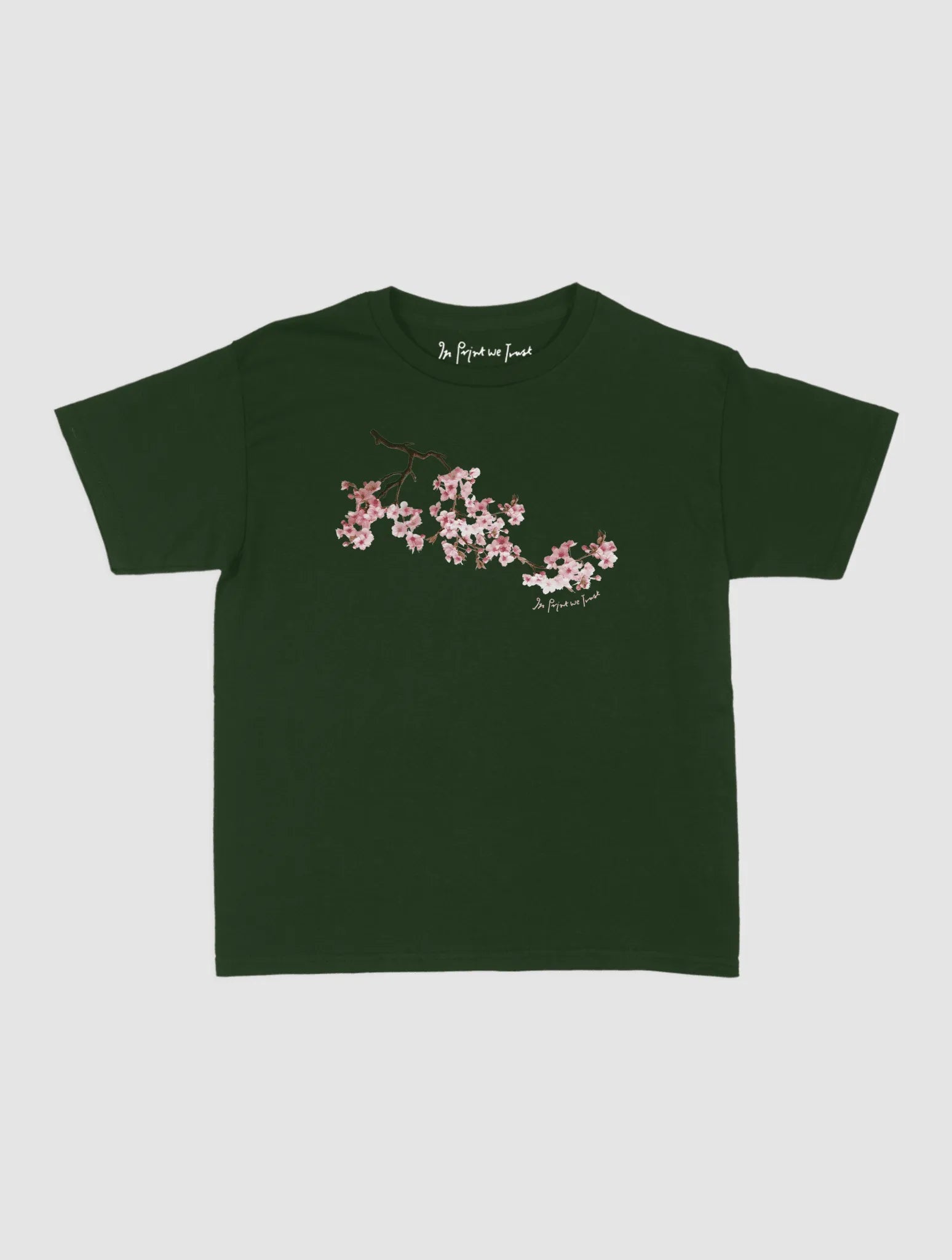 cherry blossom baby tee - In Print We Trust