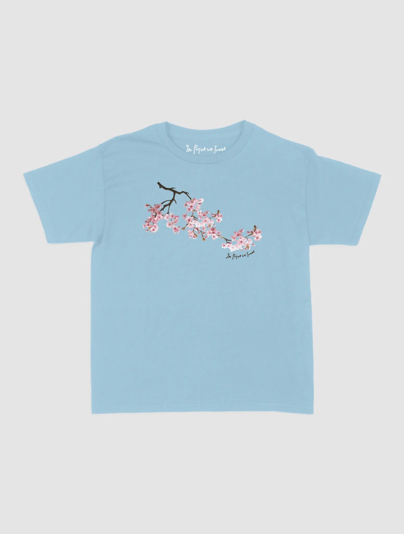 cherry blossom baby tee - In Print We Trust