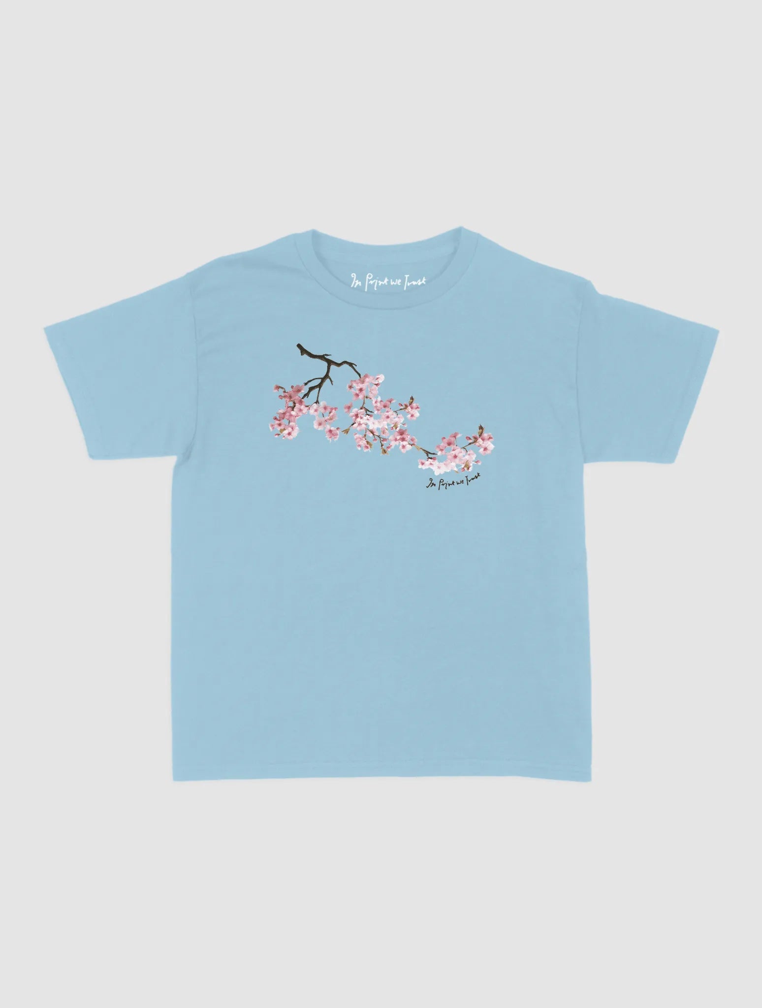 cherry blossom baby tee - In Print We Trust