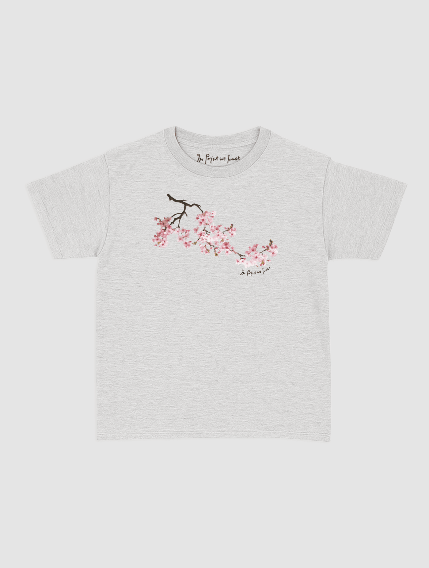 cherry blossom baby tee - In Print We Trust