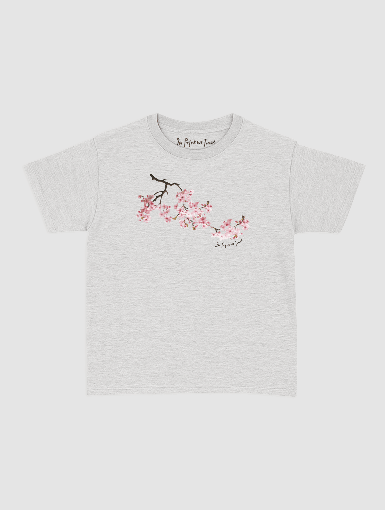 cherry blossom baby tee - In Print We Trust