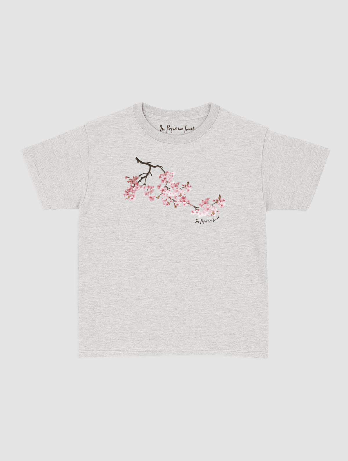 cherry blossom baby tee - In Print We Trust