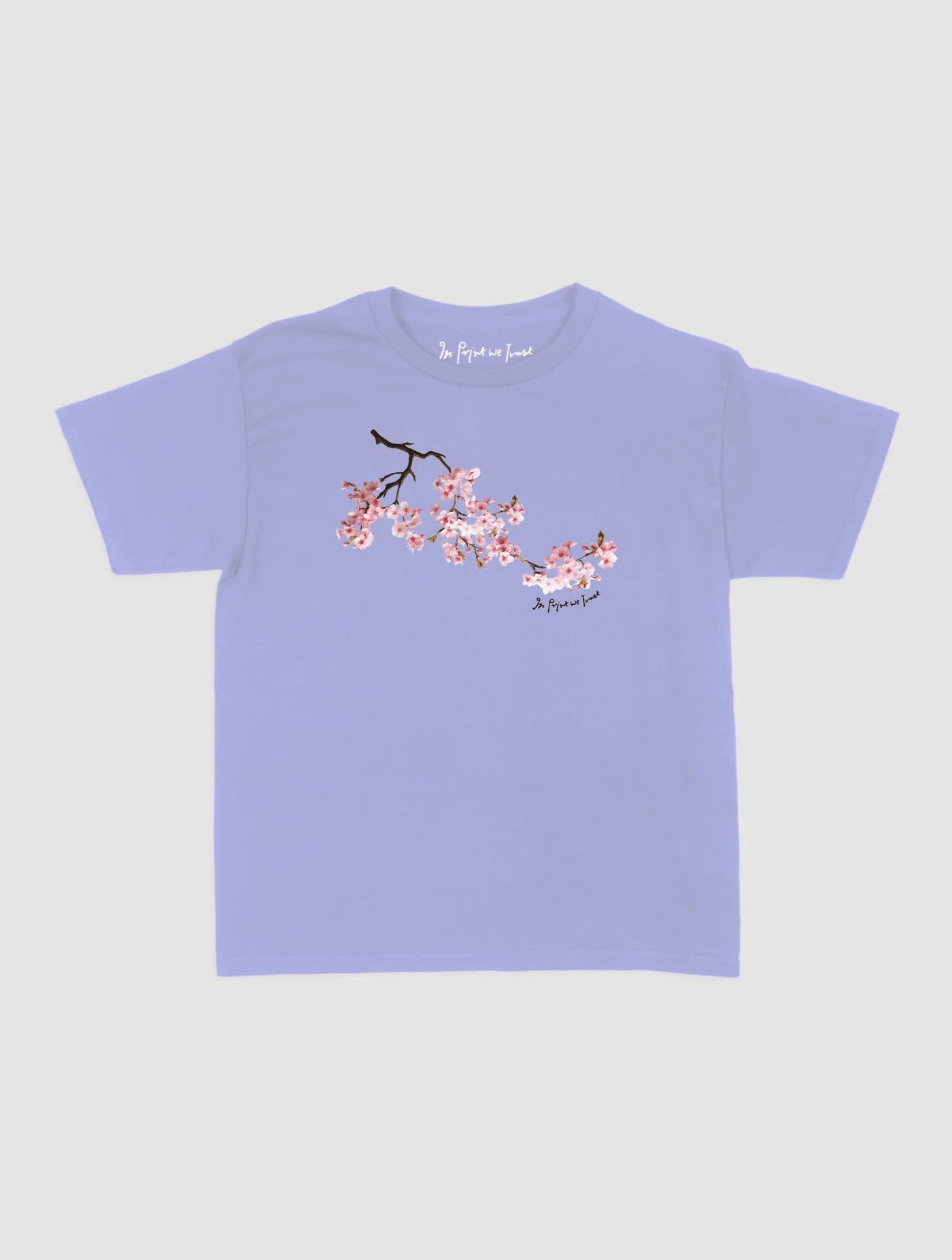cherry blossom baby tee - In Print We Trust