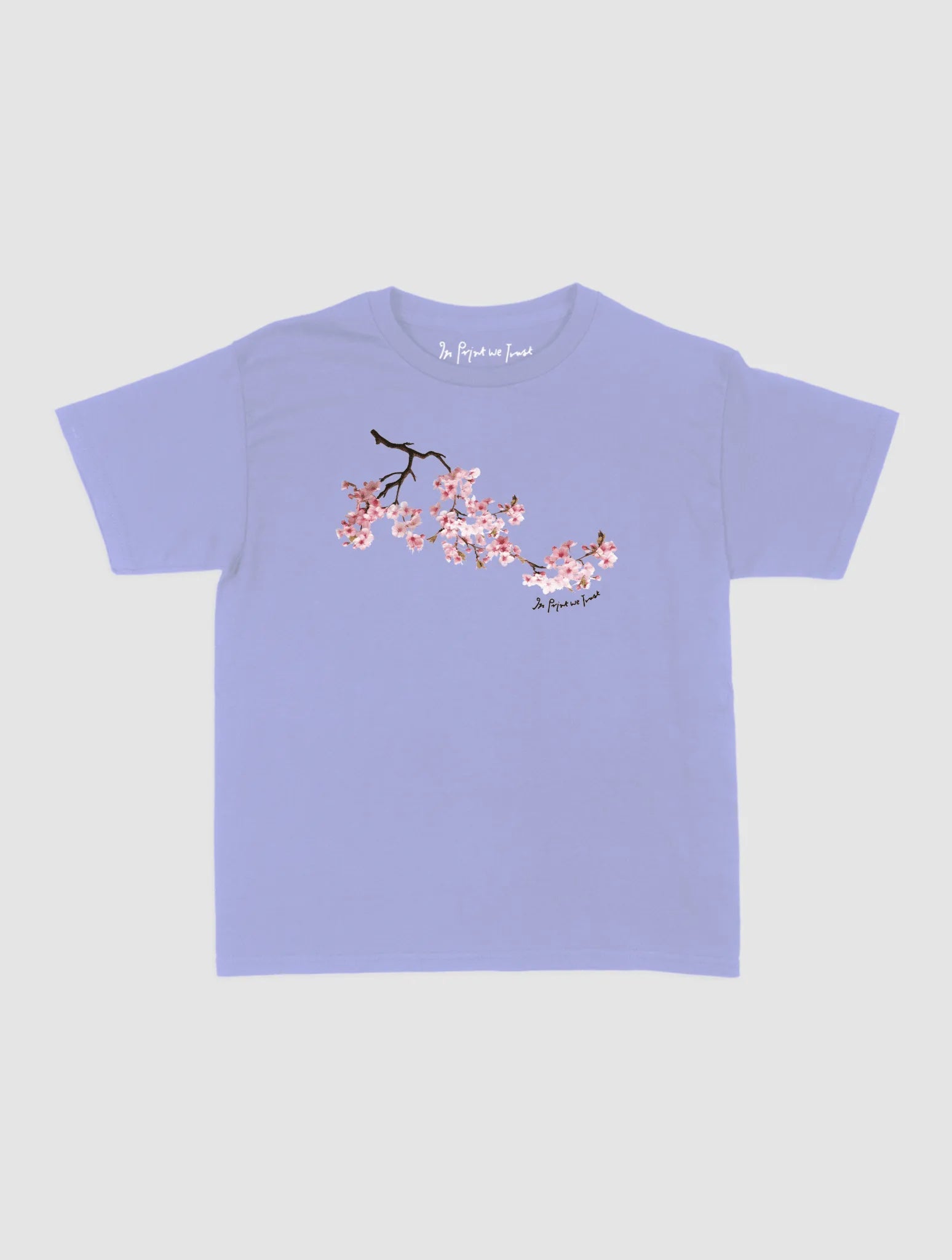 cherry blossom baby tee - In Print We Trust