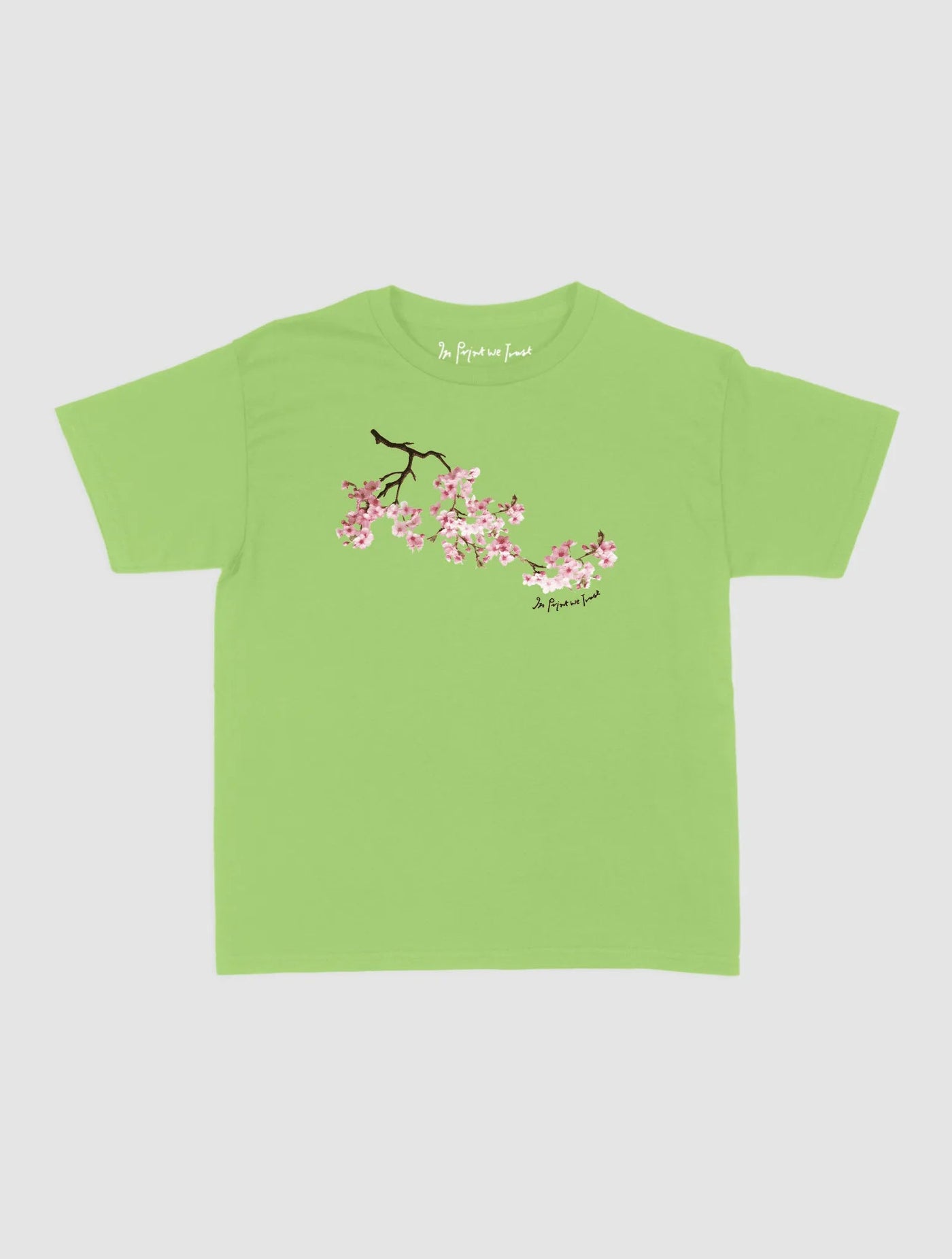 cherry blossom baby tee - In Print We Trust