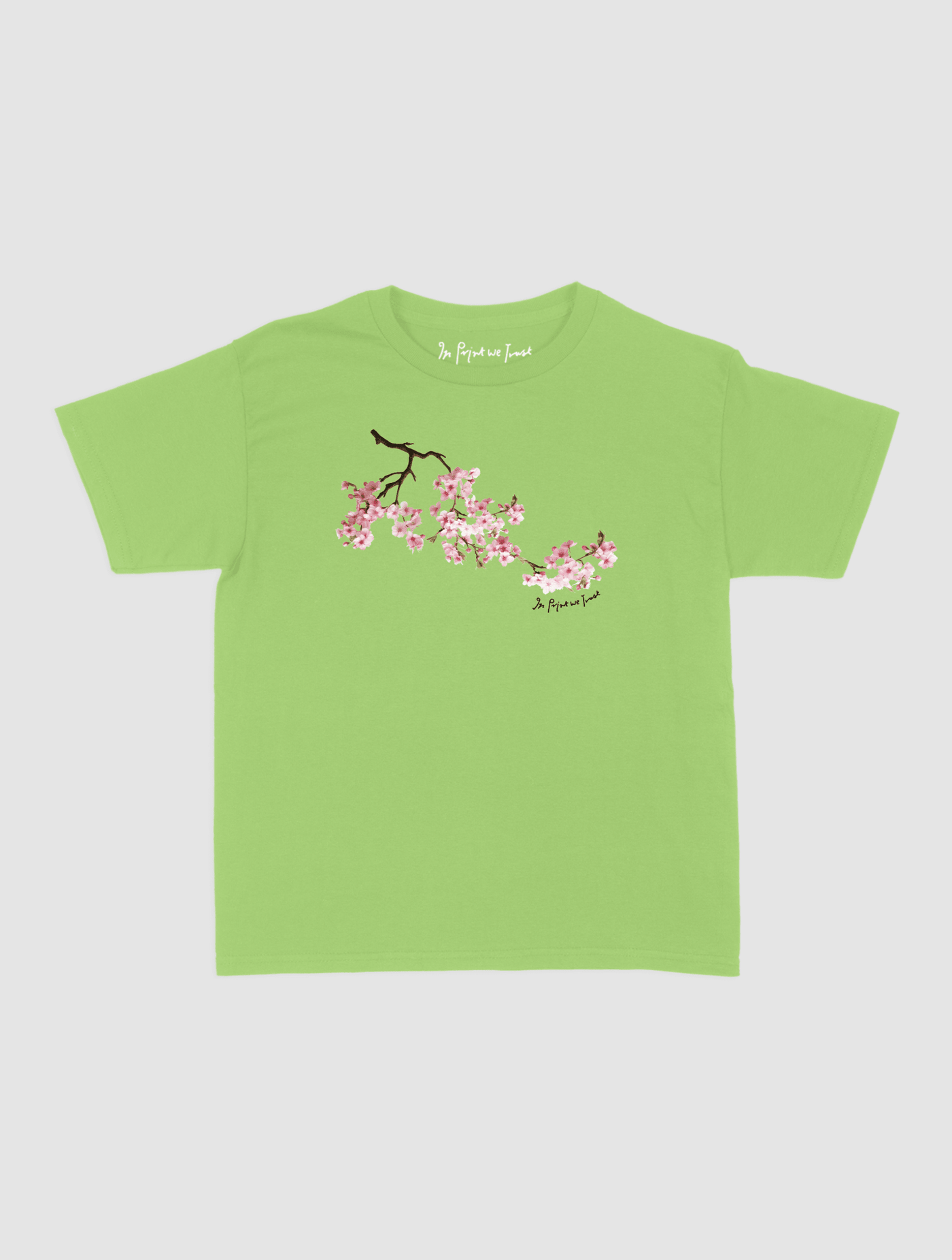 cherry blossom baby tee - In Print We Trust