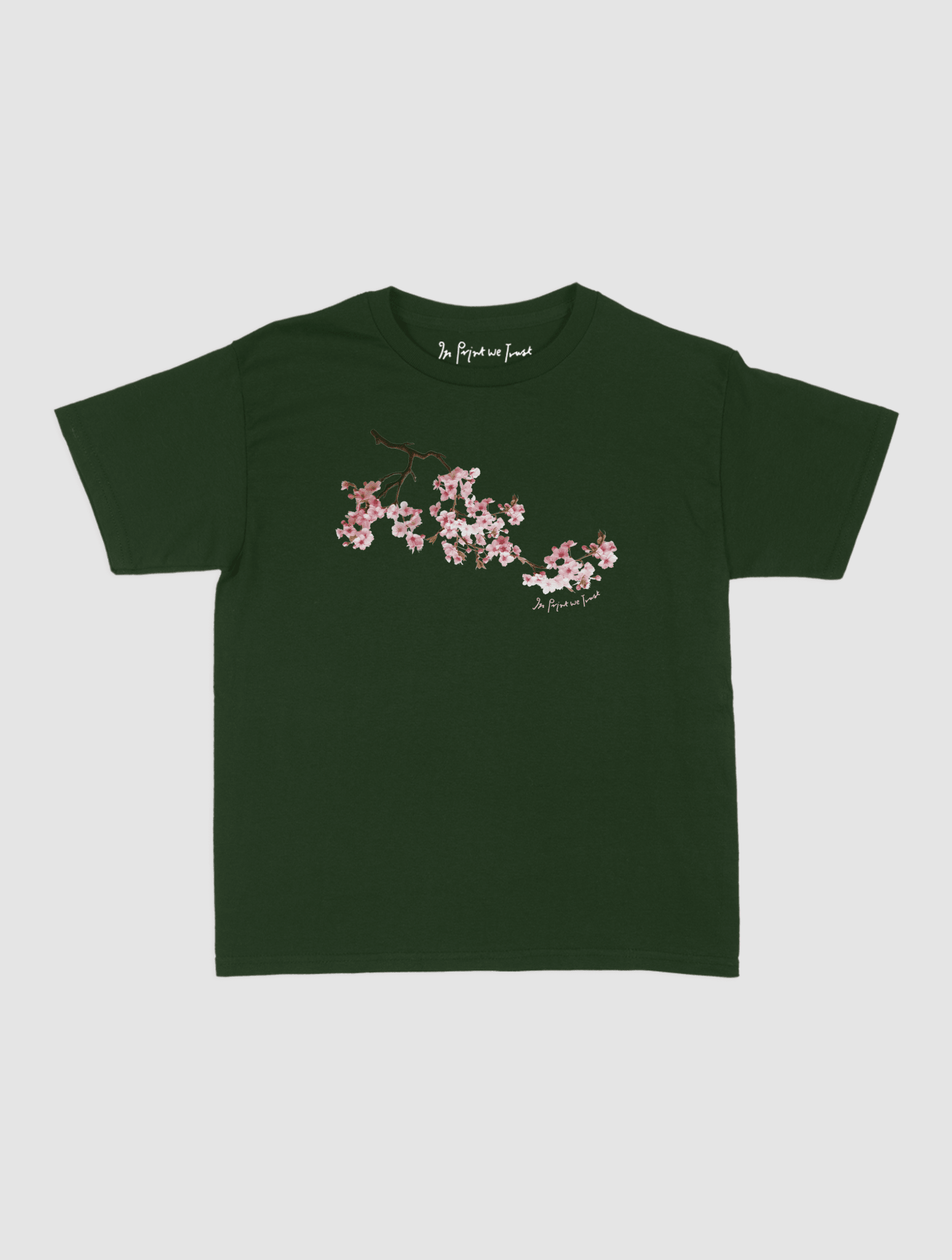 cherry blossom baby tee - In Print We Trust