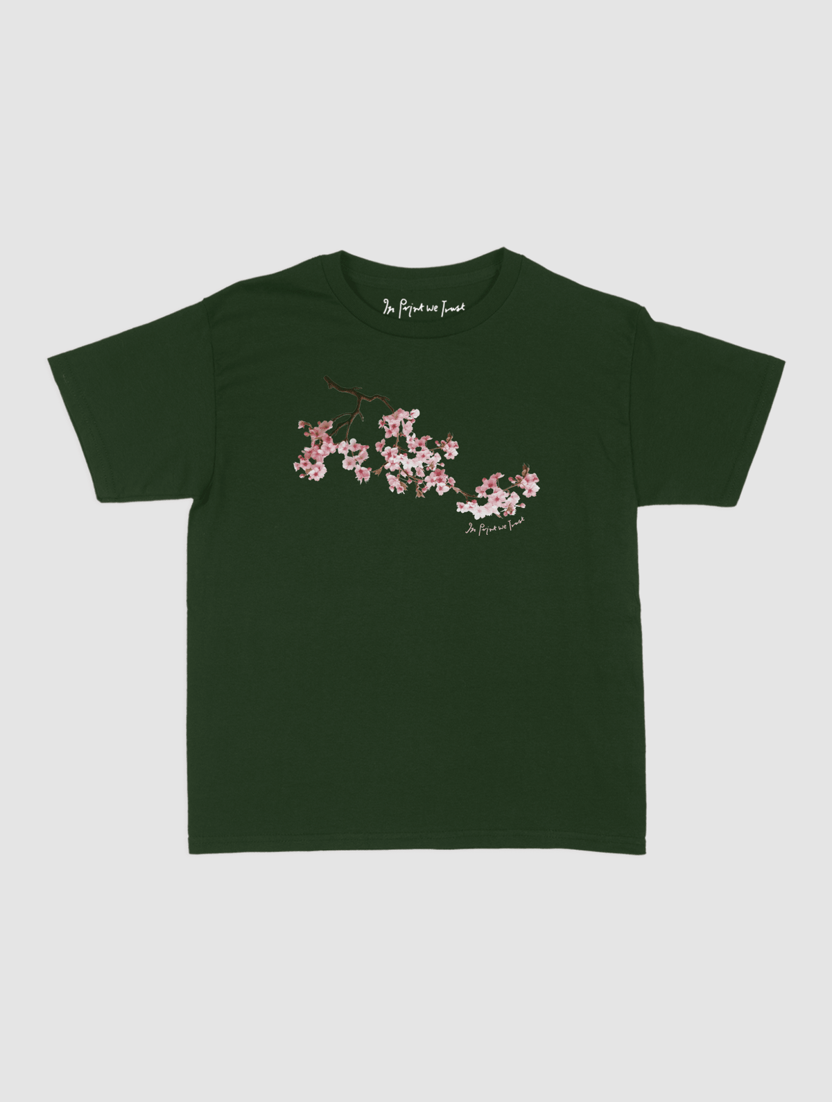 cherry blossom baby tee - In Print We Trust