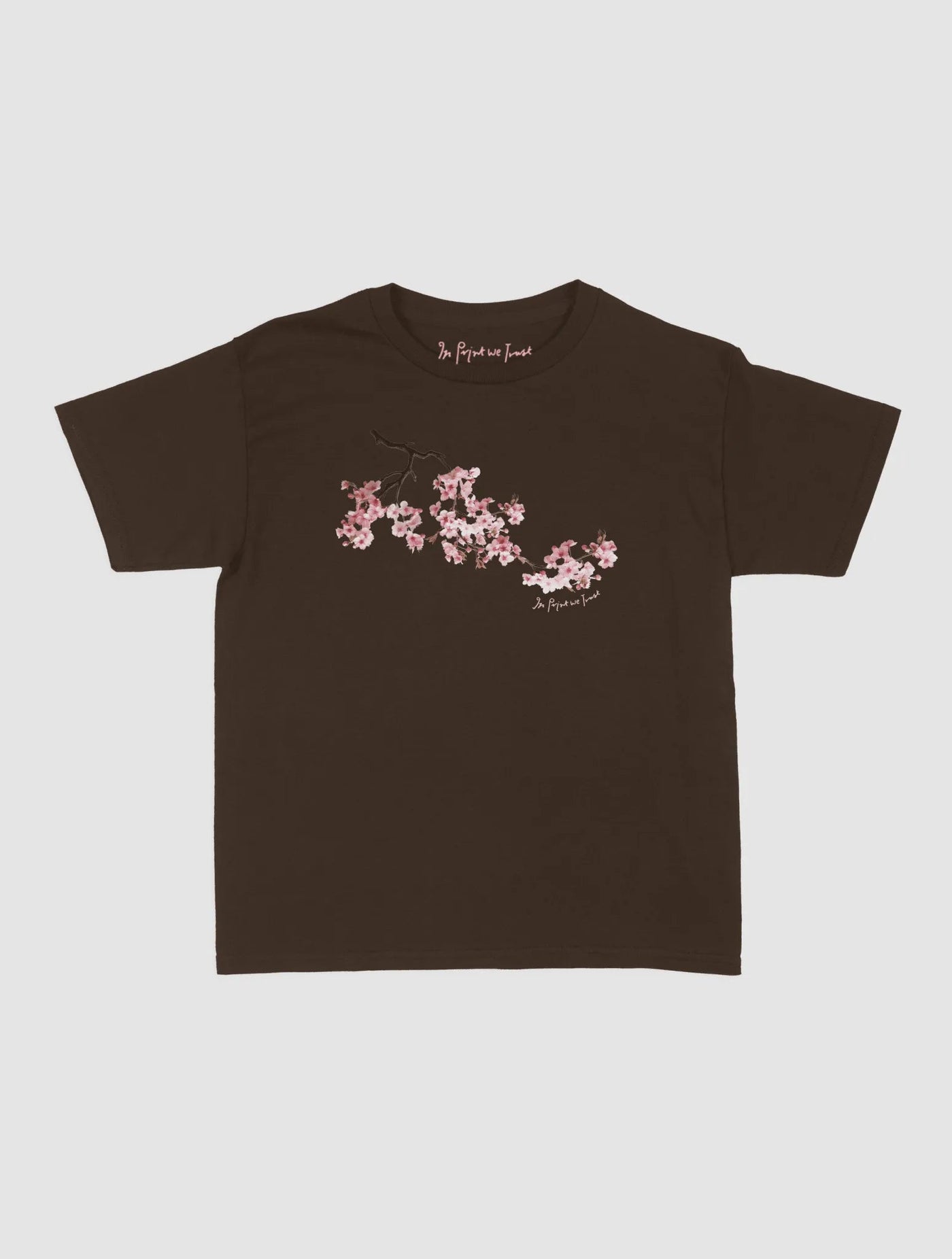 cherry blossom baby tee - In Print We Trust