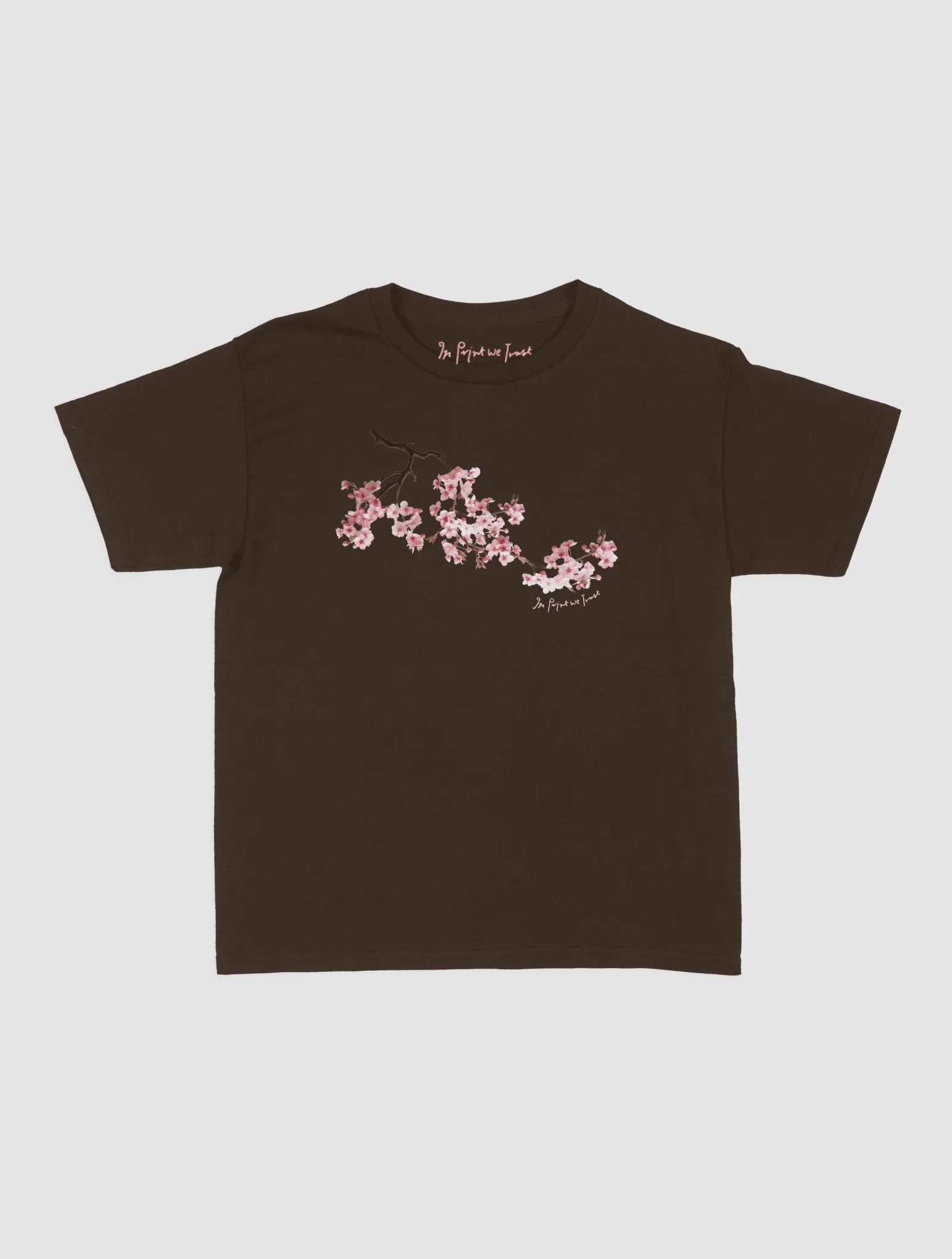 cherry blossom baby tee - In Print We Trust