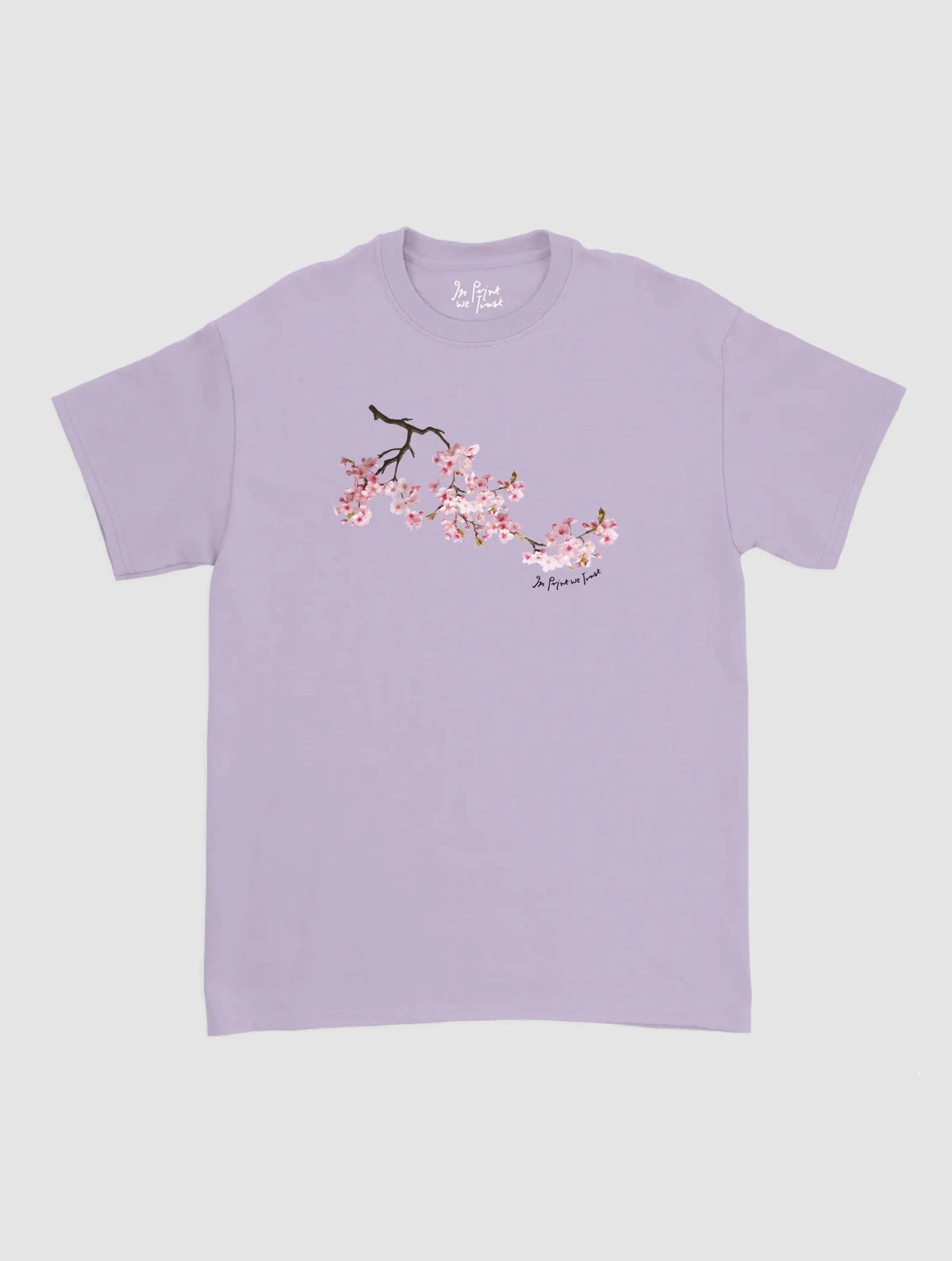 cherry blossom classic tee - In Print We Trust