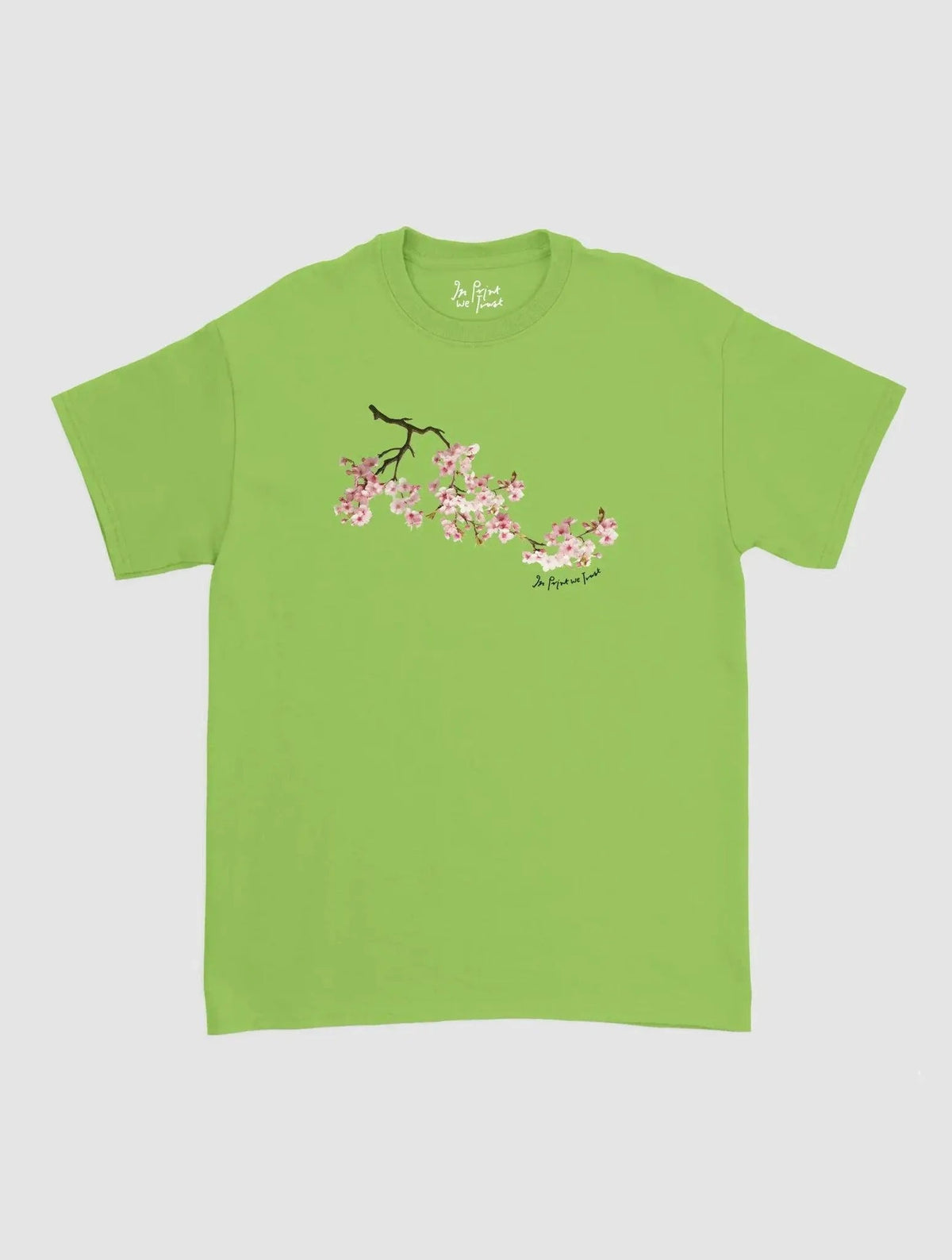 cherry blossom classic tee - In Print We Trust