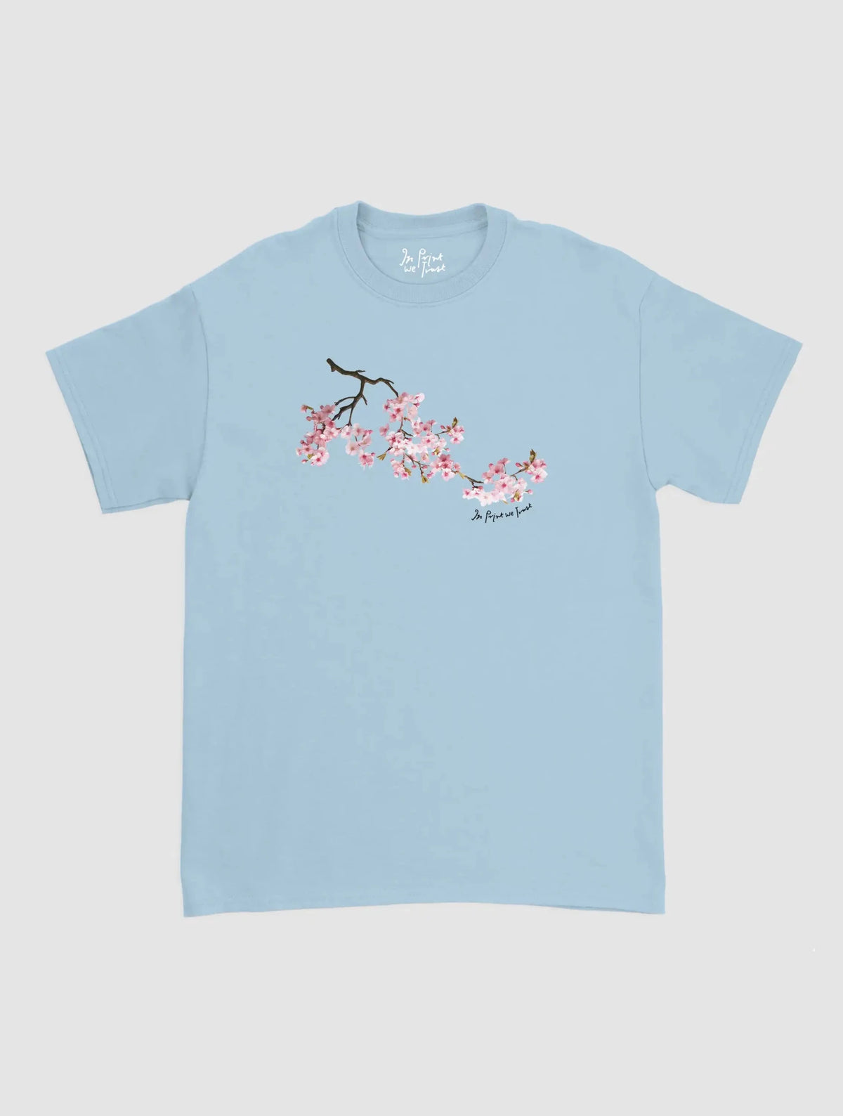 cherry blossom classic tee - In Print We Trust