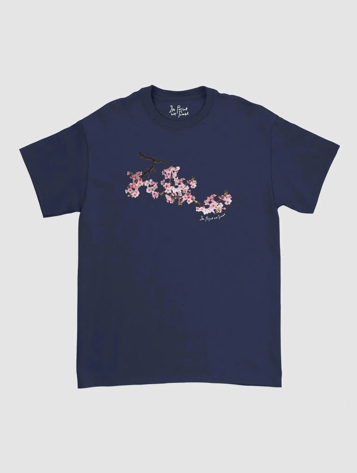 cherry blossom classic tee - In Print We Trust